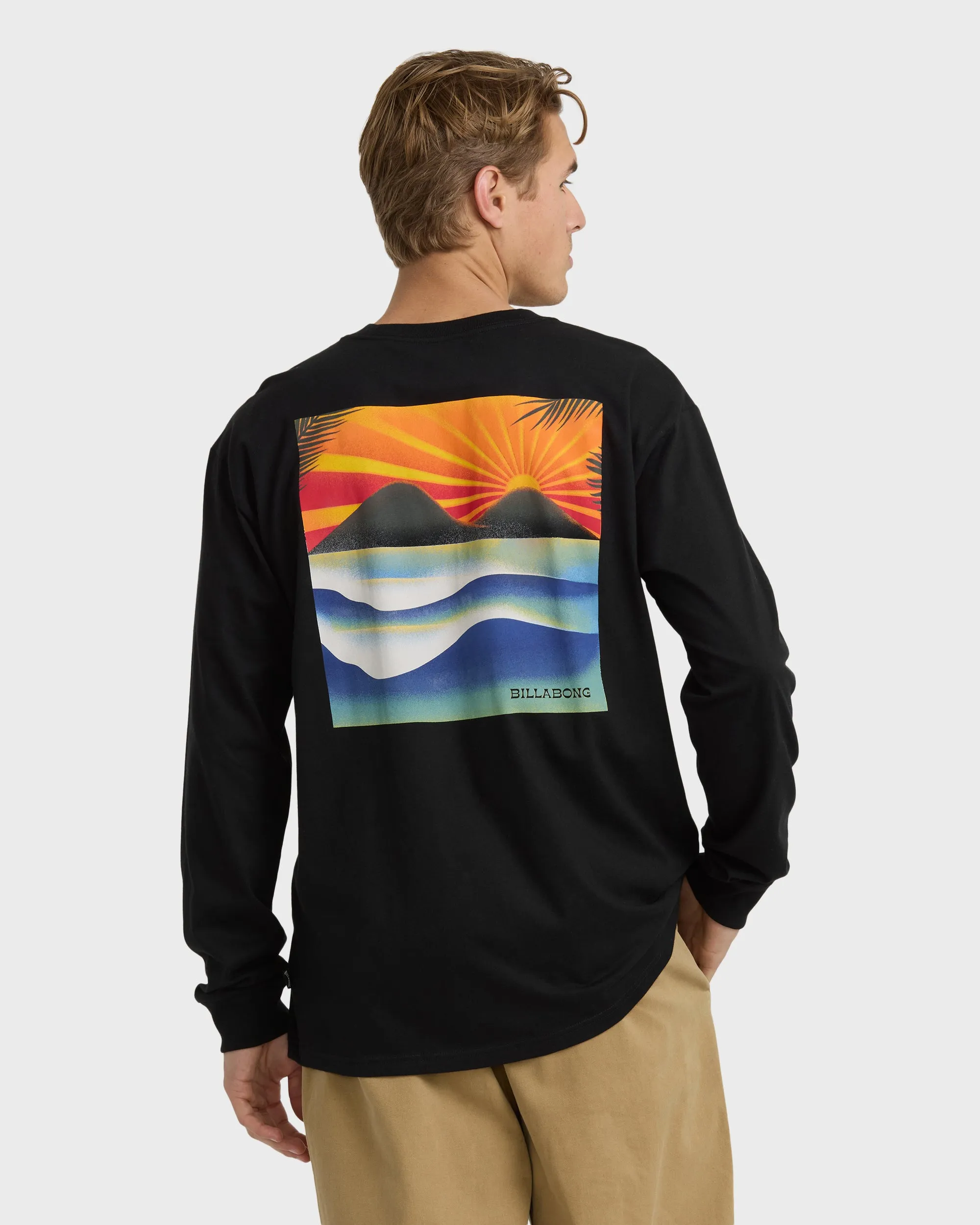 Surf Dreams Regular Long Sleeve T-Shirt - Black sold by Billabong product image thumbnail 2