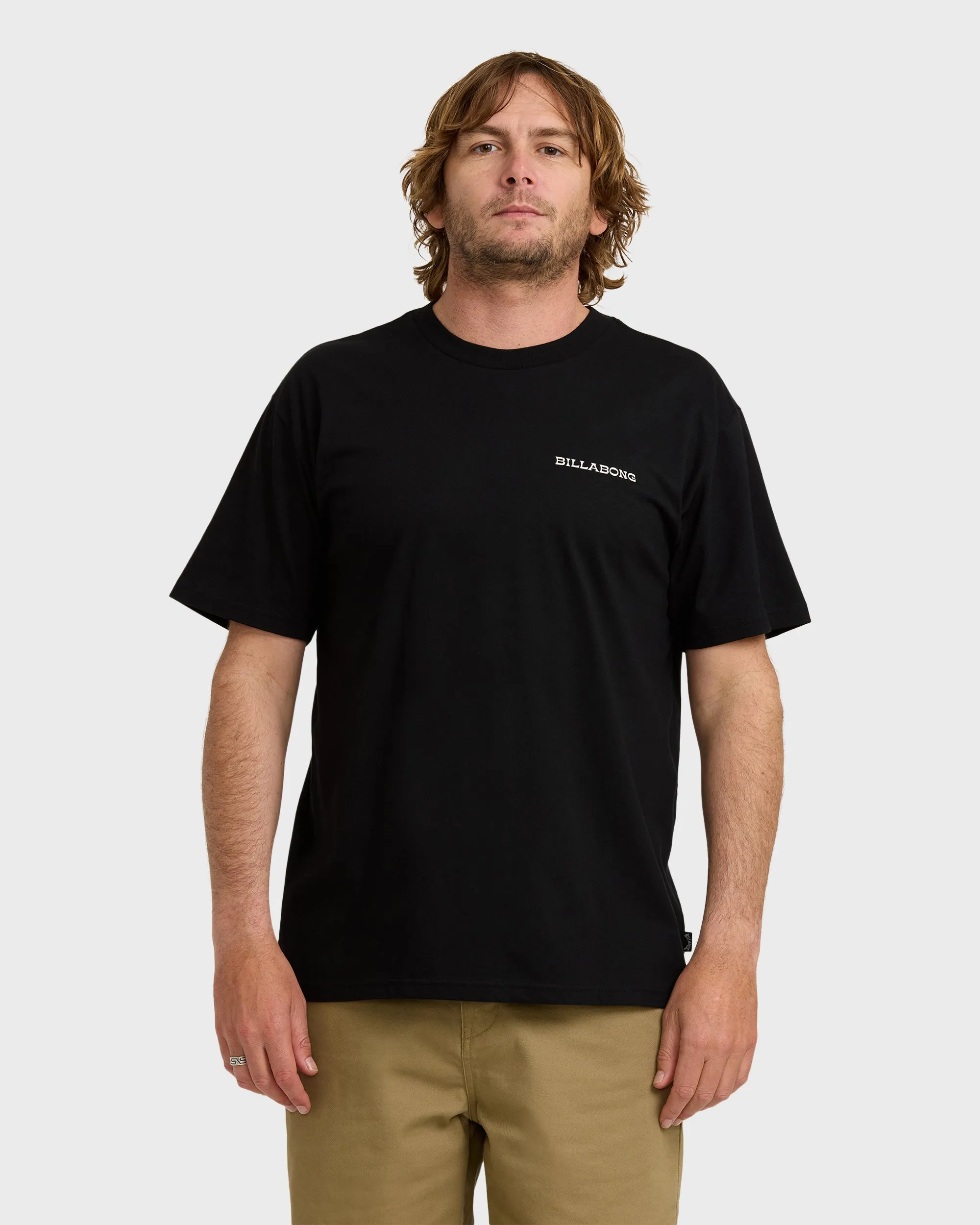 Surf Dreams Regular Short Sleeve T-Shirt - Black sold by Billabong