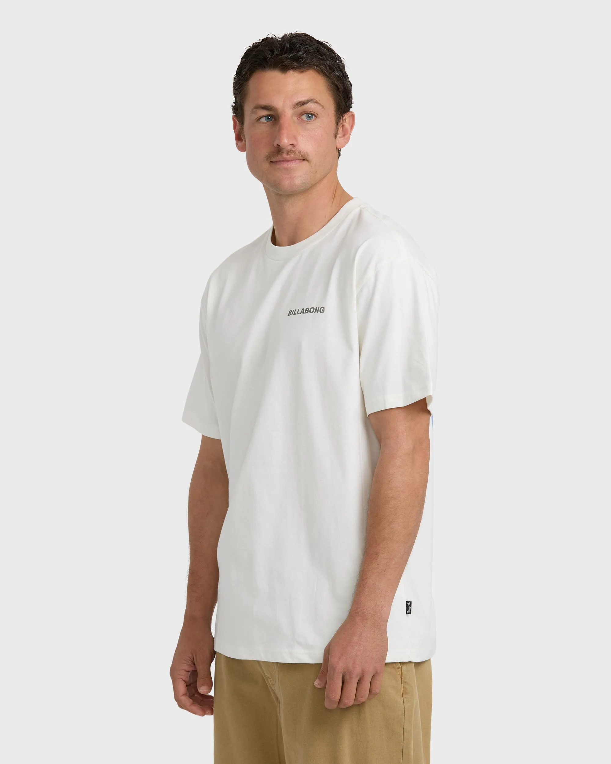 Surf Dreams Regular Short Sleeve T-Shirt - Off White sold by Billabong product image thumbnail 3