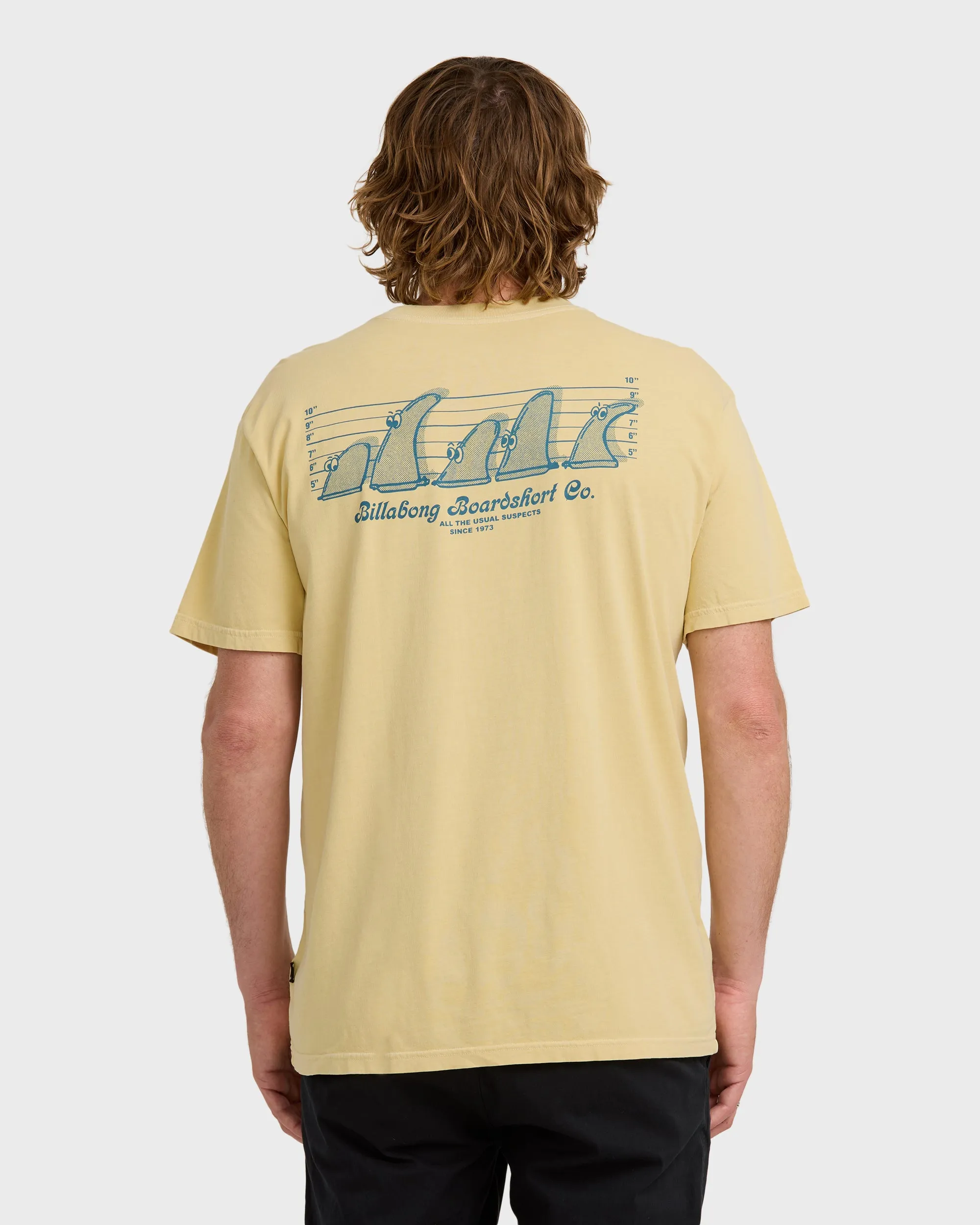 Suspects Premium Ww Short Sleeve T-Shirt - Golden Yellow sold by Billabong product image thumbnail 2