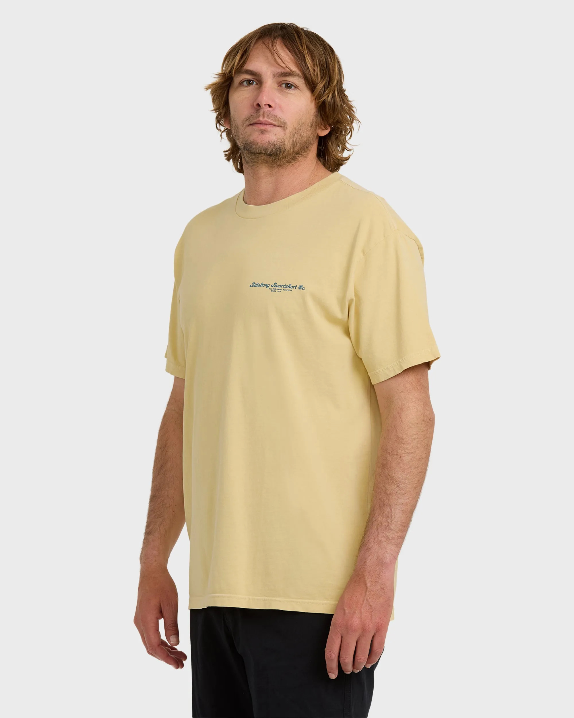 Suspects Premium Ww Short Sleeve T-Shirt - Golden Yellow sold by Billabong product image thumbnail 3
