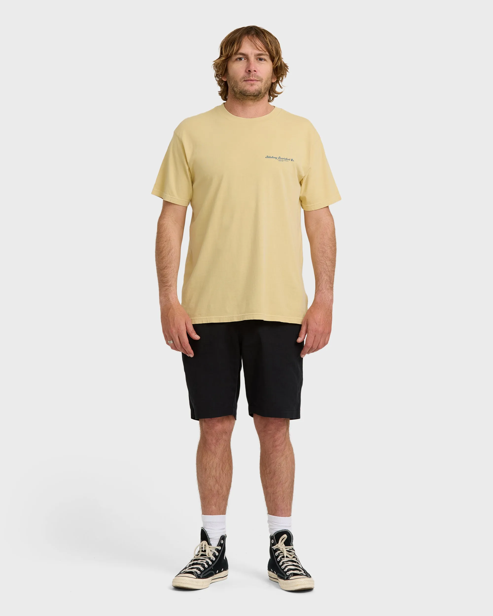 Suspects Premium Ww Short Sleeve T-Shirt - Golden Yellow sold by Billabong product image thumbnail 4