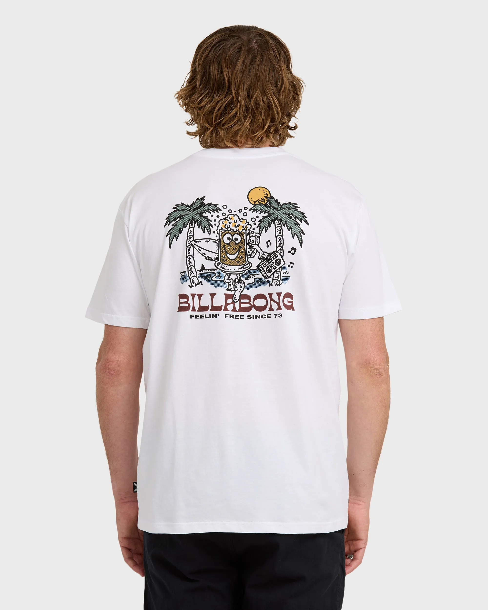 Under The Sun Premium Short Sleeve T-Shirt - White sold by Billabong product image thumbnail 2
