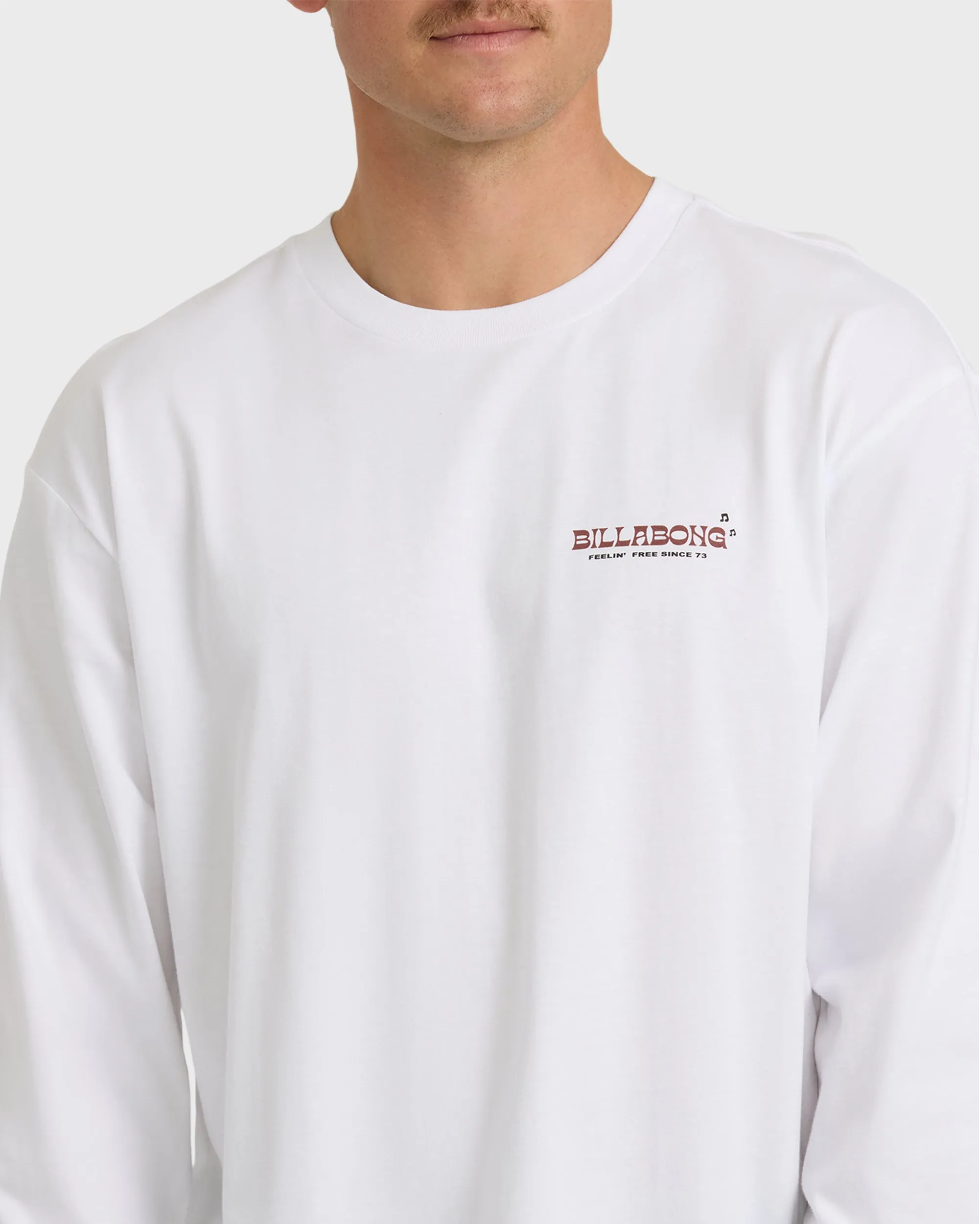 Under The Sun Regular Long Sleeve T-Shirt - White sold by Billabong product image thumbnail 5