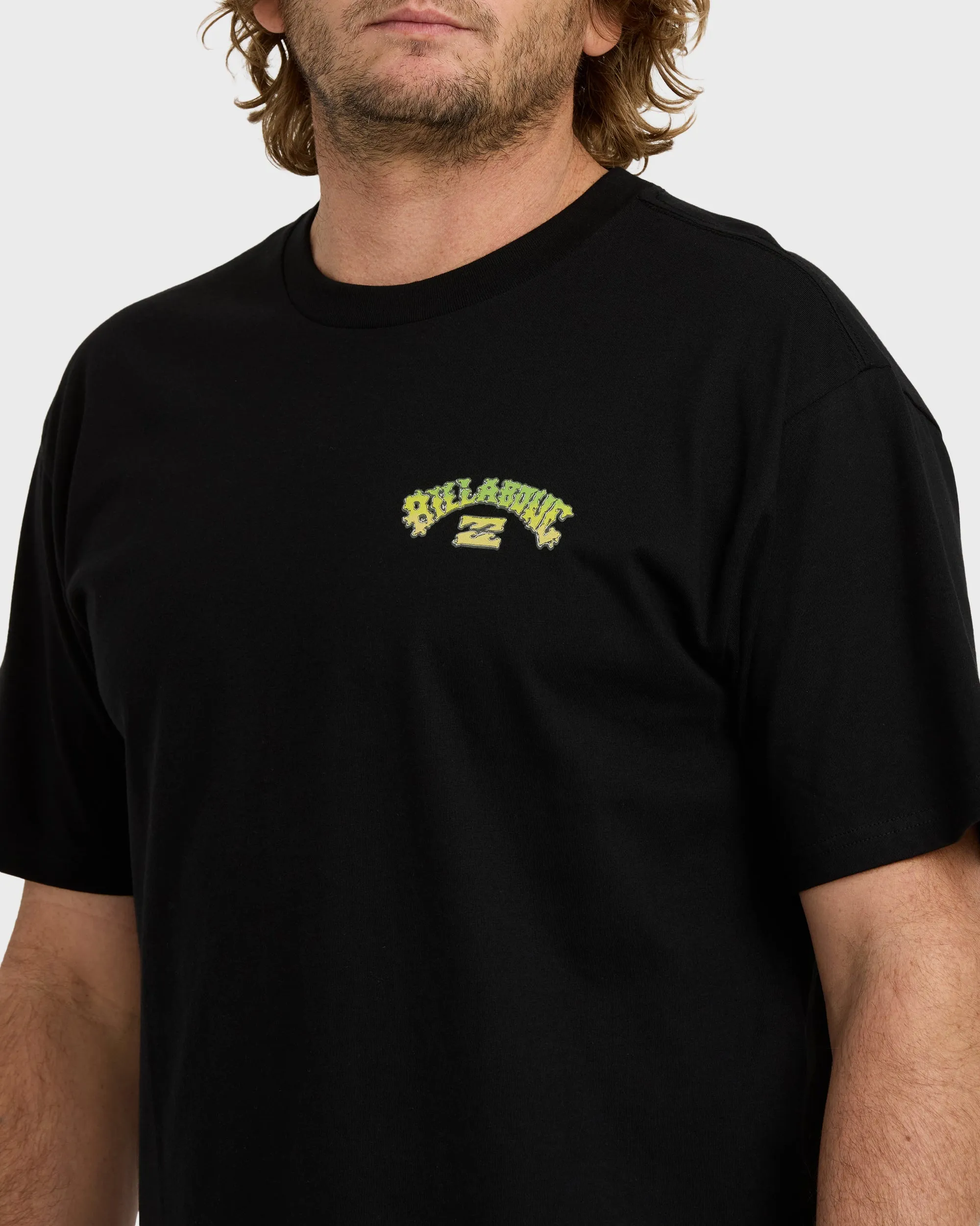 Wax Arch Regular Short Sleeve T-Shirt - Black sold by Billabong product image thumbnail 5