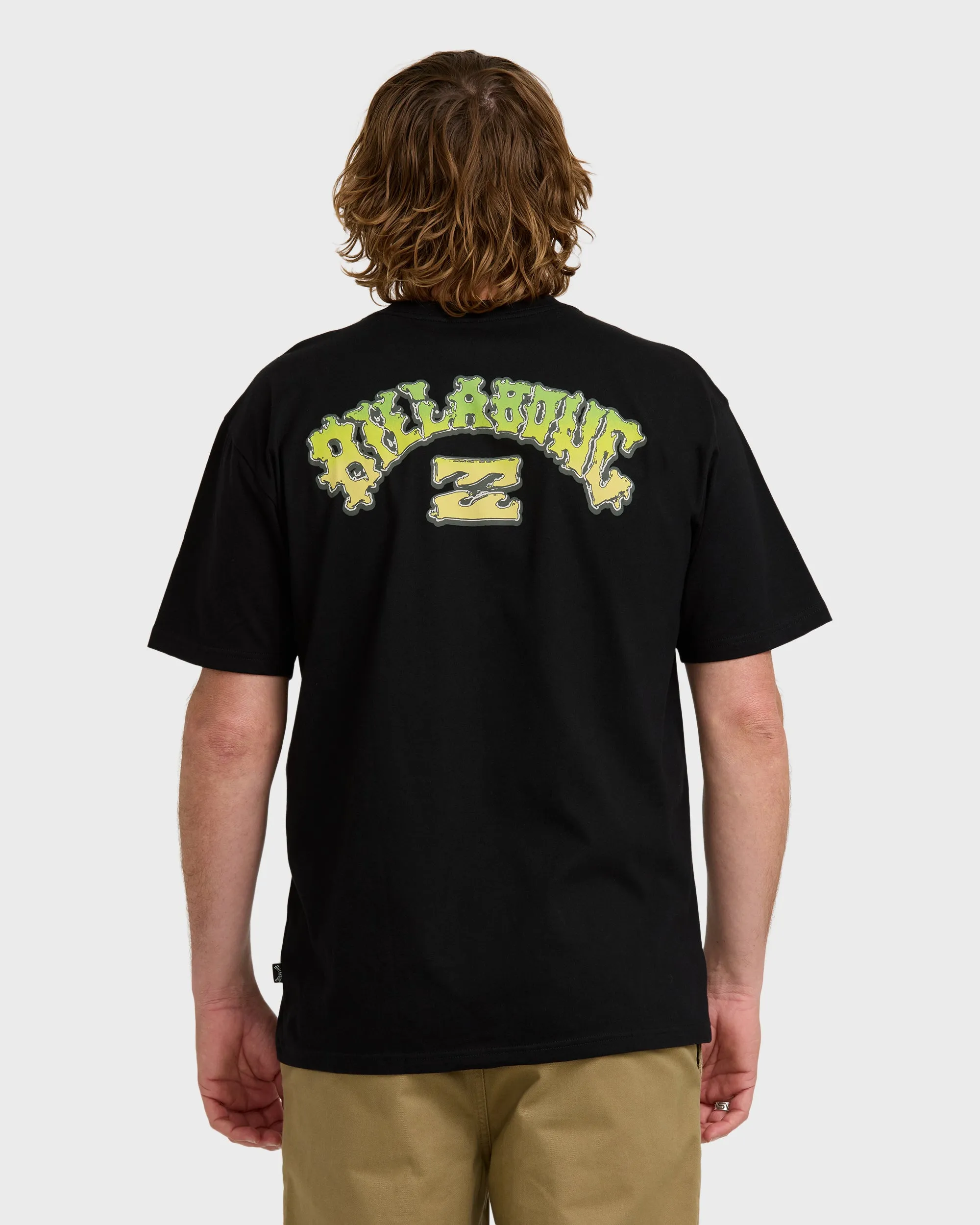 Wax Arch Regular Short Sleeve T-Shirt - Black sold by Billabong product image thumbnail 2