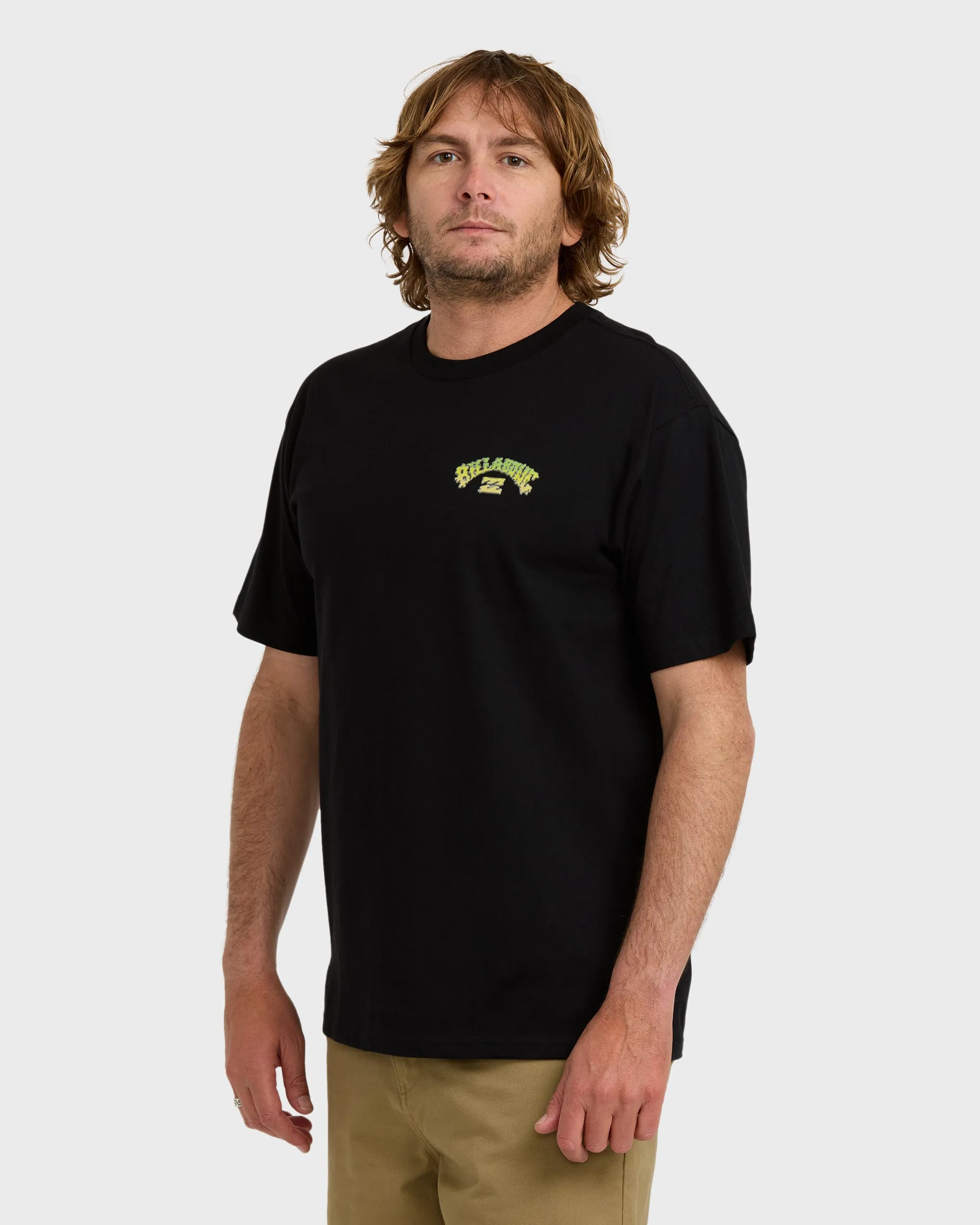 Wax Arch Regular Short Sleeve T-Shirt - Black sold by Billabong product image thumbnail 3