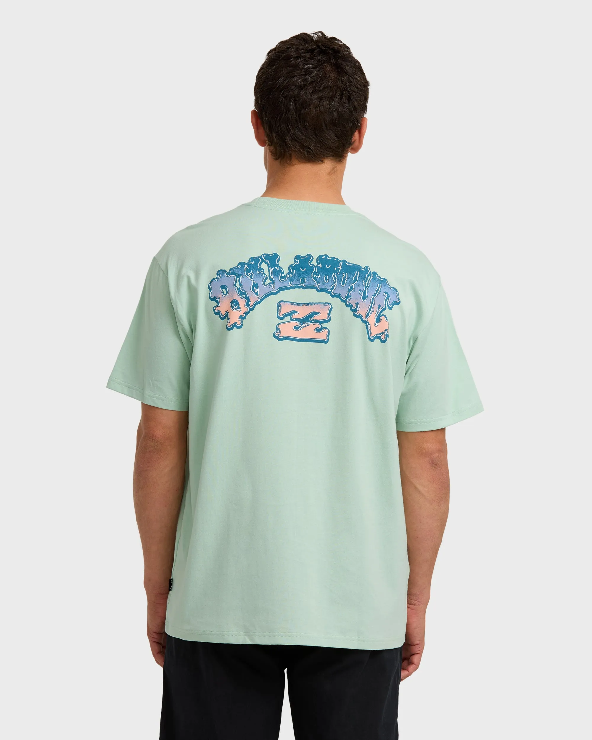 Wax Arch Regular Short Sleeve T-Shirt - Seafoam sold by Billabong product image thumbnail 2