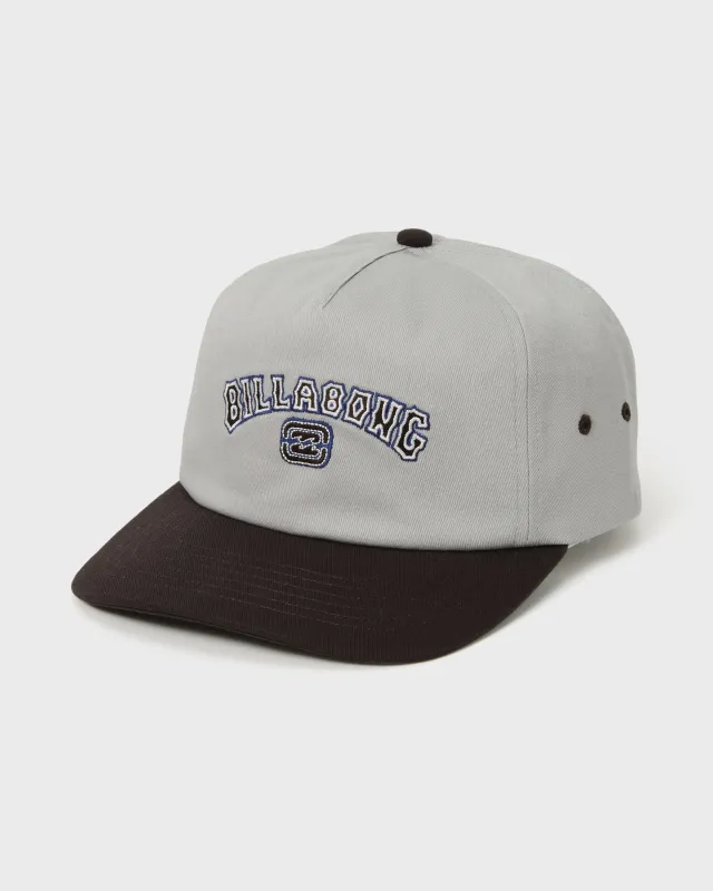 Throwback Strapback Hat - Silver sold by Billabong