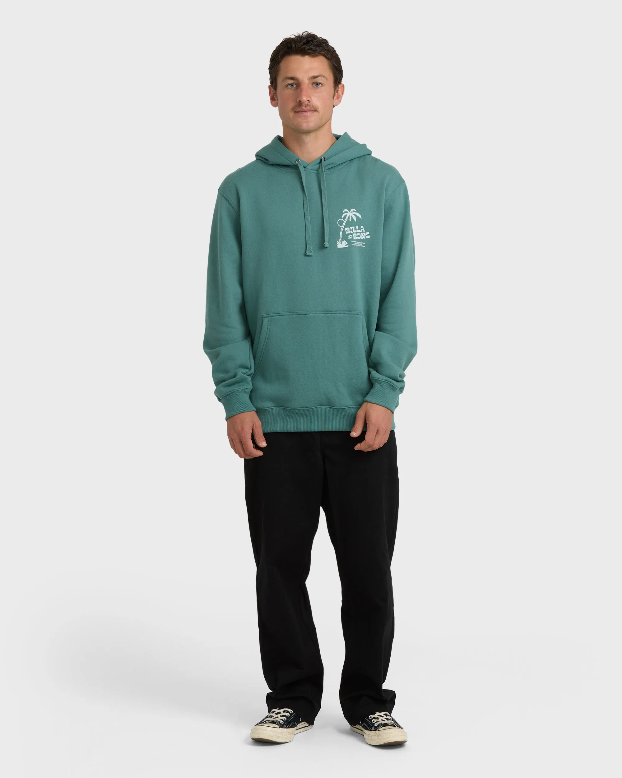 Short Sands Pullover Hoodie - Sage Green sold by Billabong product image thumbnail 4