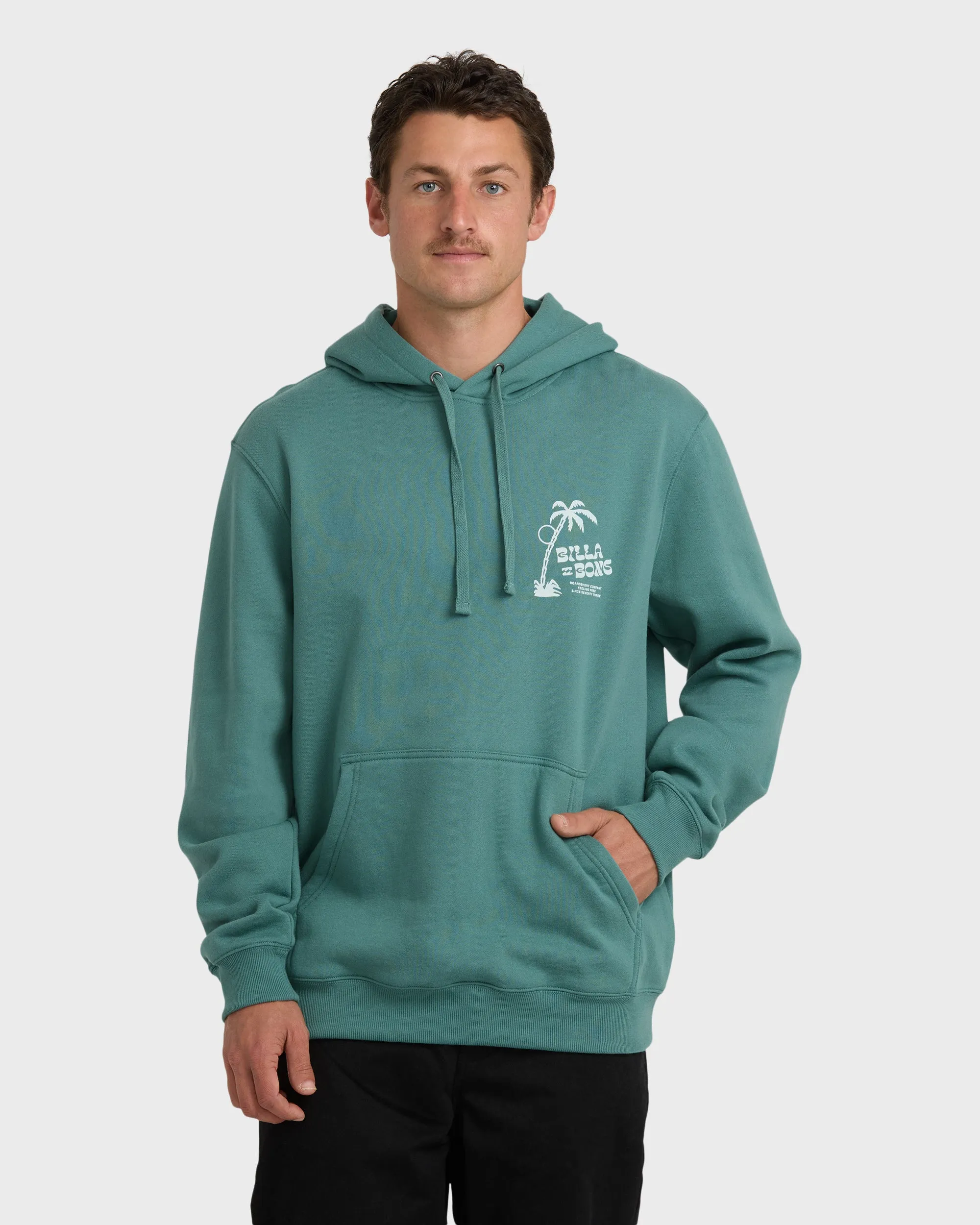 Short Sands Pullover Hoodie - Sage Green sold by Billabong