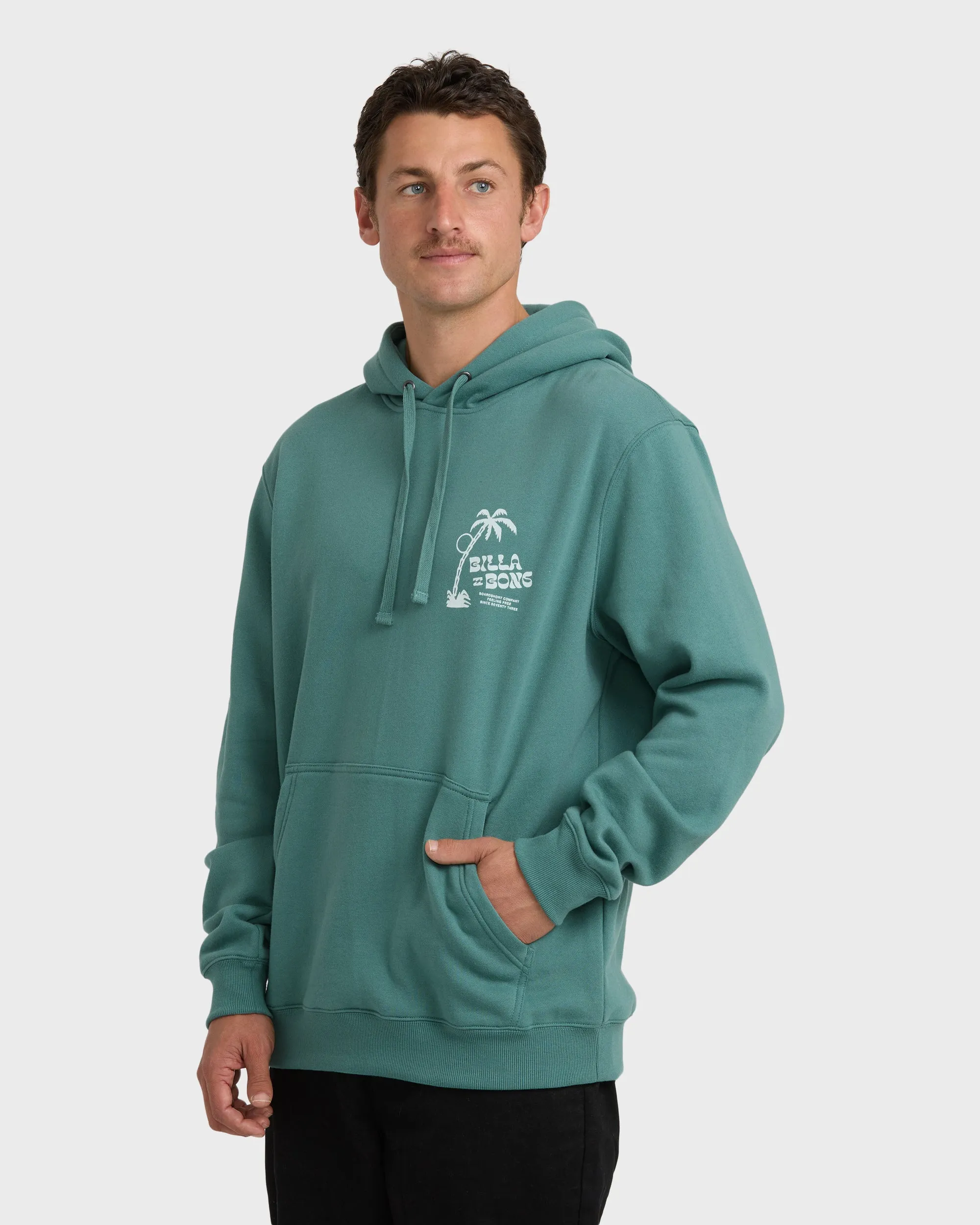 Short Sands Pullover Hoodie - Sage Green sold by Billabong product image thumbnail 3