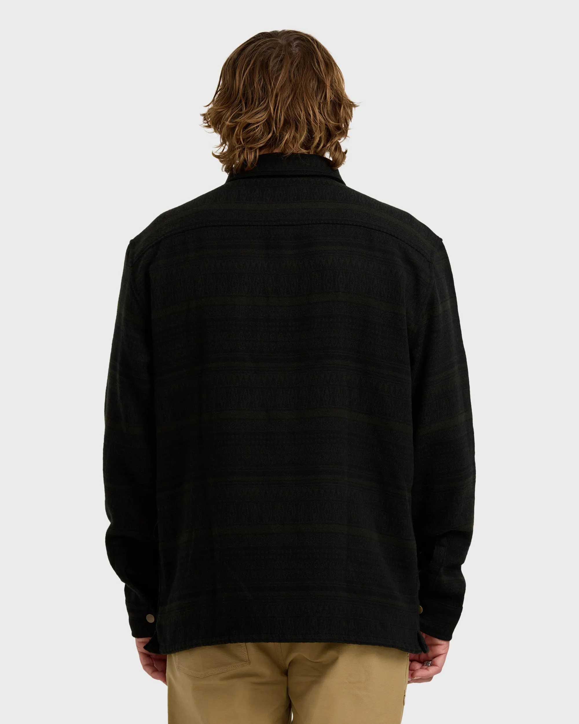 Lodge Long Sleeve Shirt - Dark Military sold by Billabong product image thumbnail 2