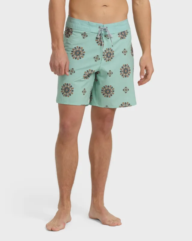 Good Times Pro Performance 18" Boardshorts - Seafoam sold by Billabong