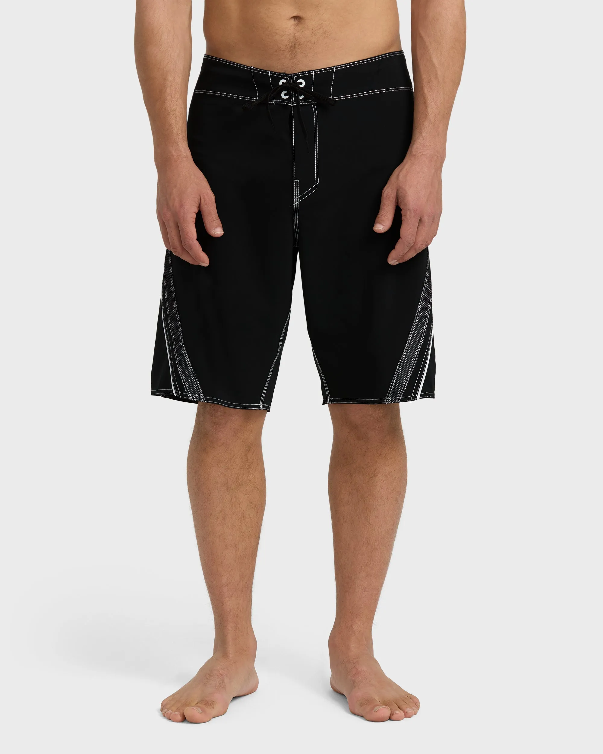 Fluid 2K Pro Performance 21" Boardshorts - Black White sold by Billabong