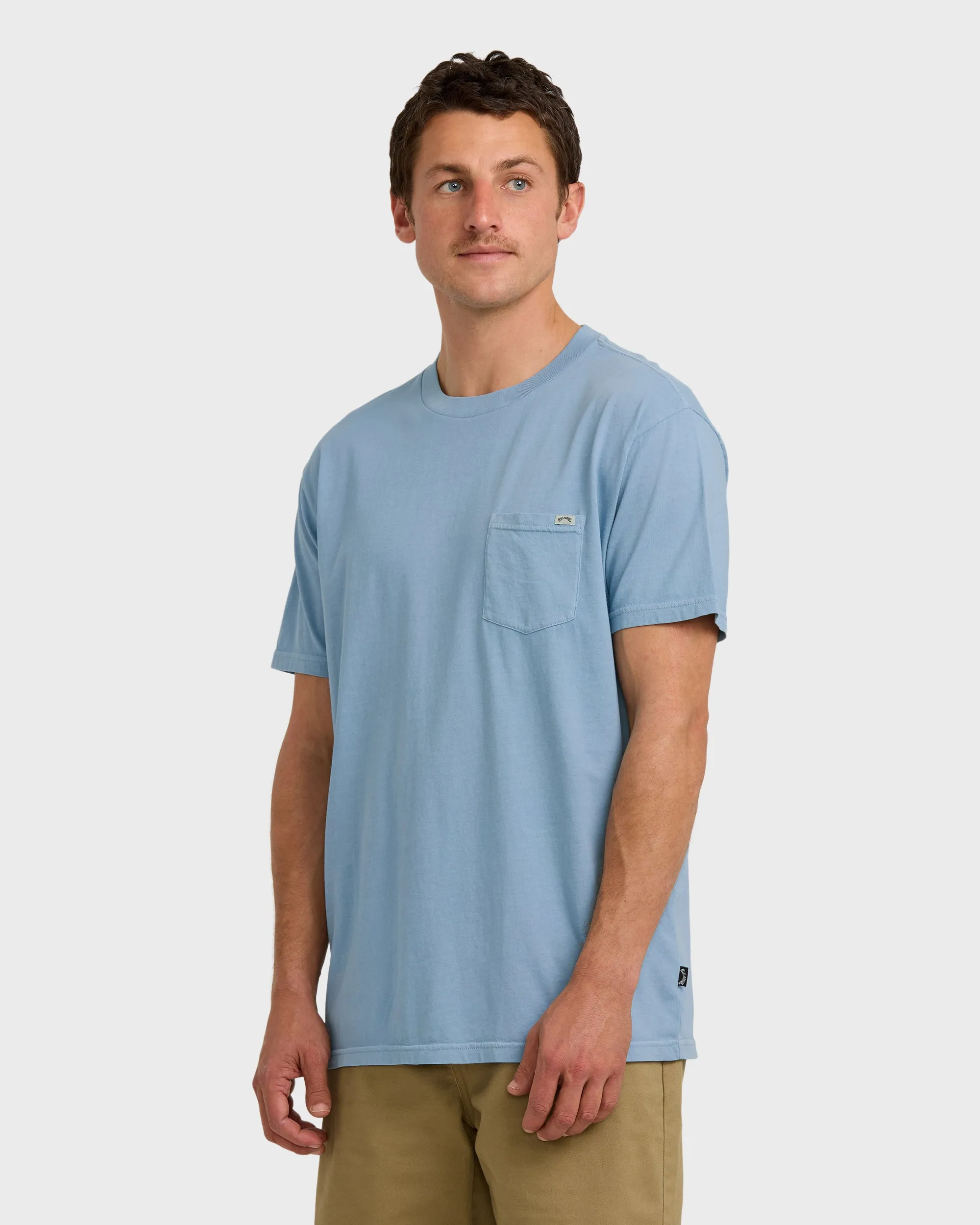 Essential Premium Wave Wash T-Shirt - Denim sold by Billabong product image thumbnail 3