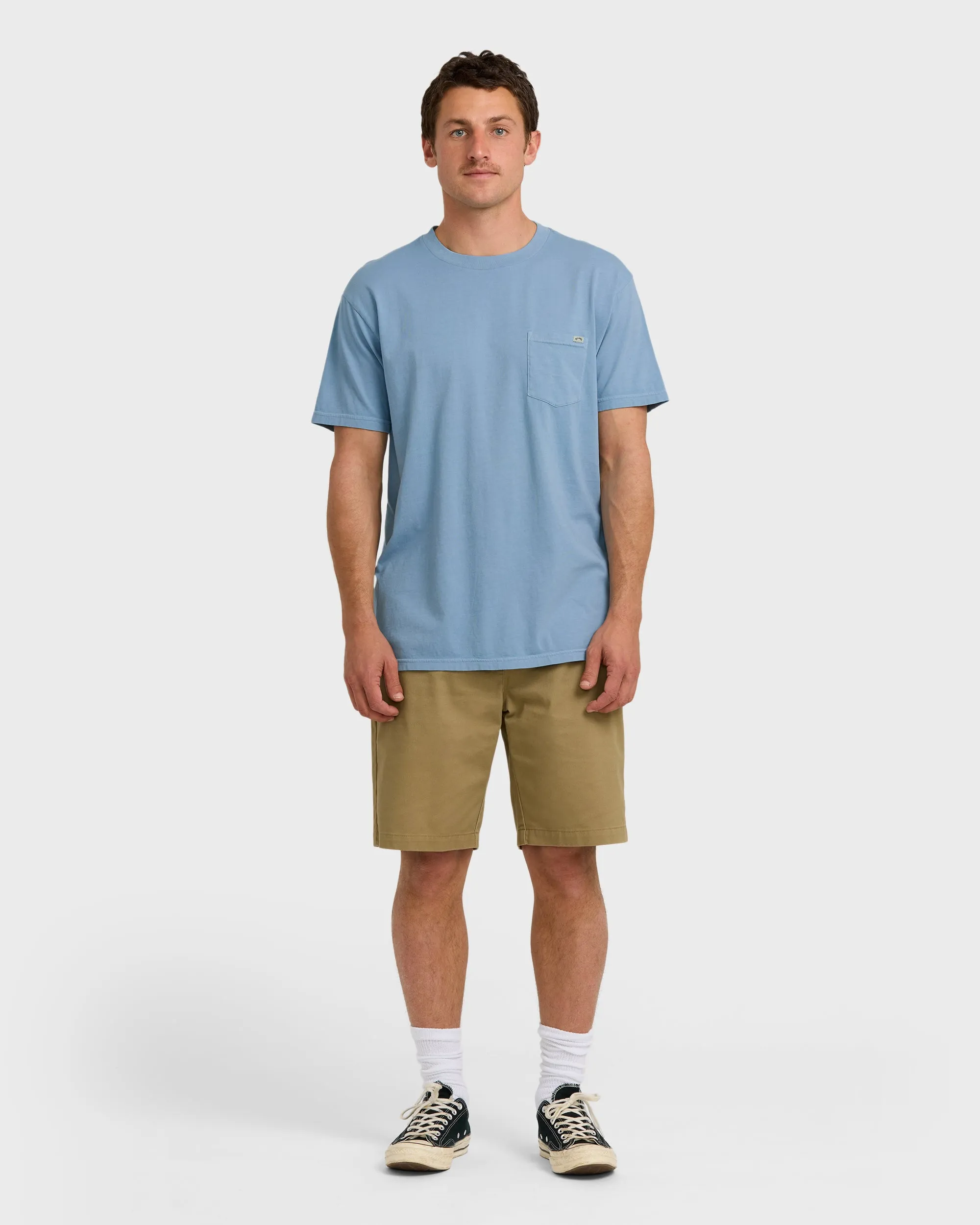 Essential Premium Wave Wash T-Shirt - Denim sold by Billabong product image thumbnail 4