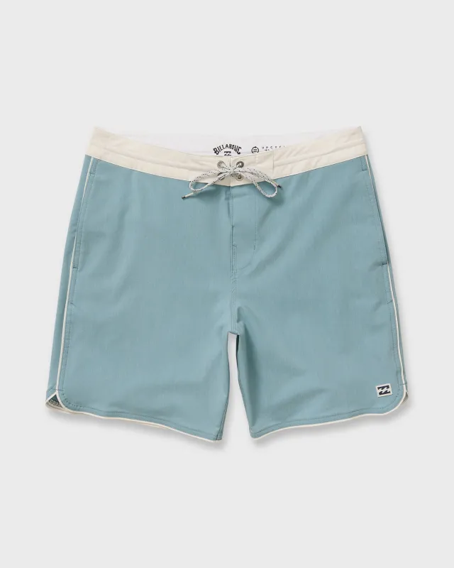 73 Lo Tide 18" Boardshorts - Washed Blue sold by Billabong