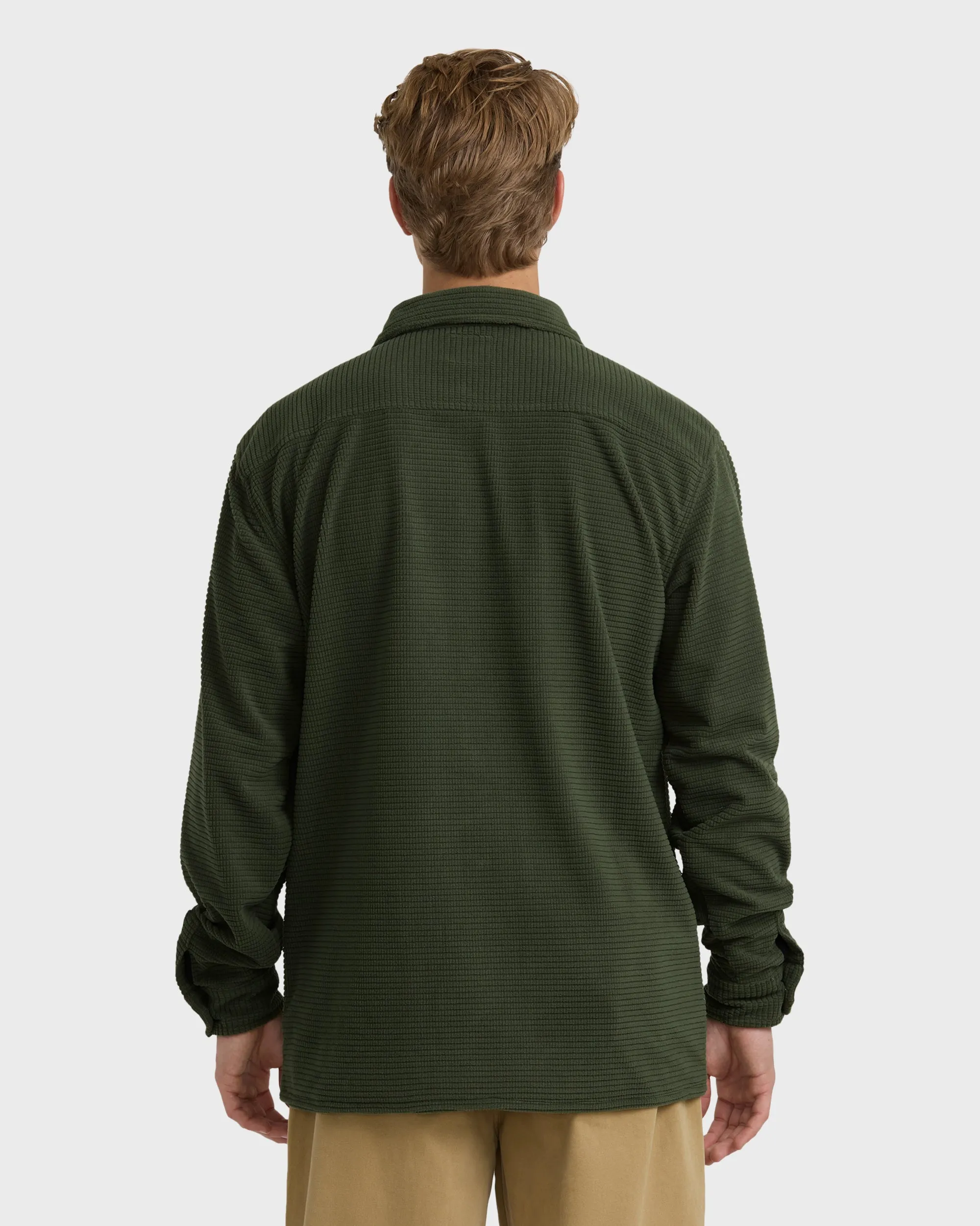 Ridge Flannel Shirt - Fatigue sold by Billabong product image thumbnail 2