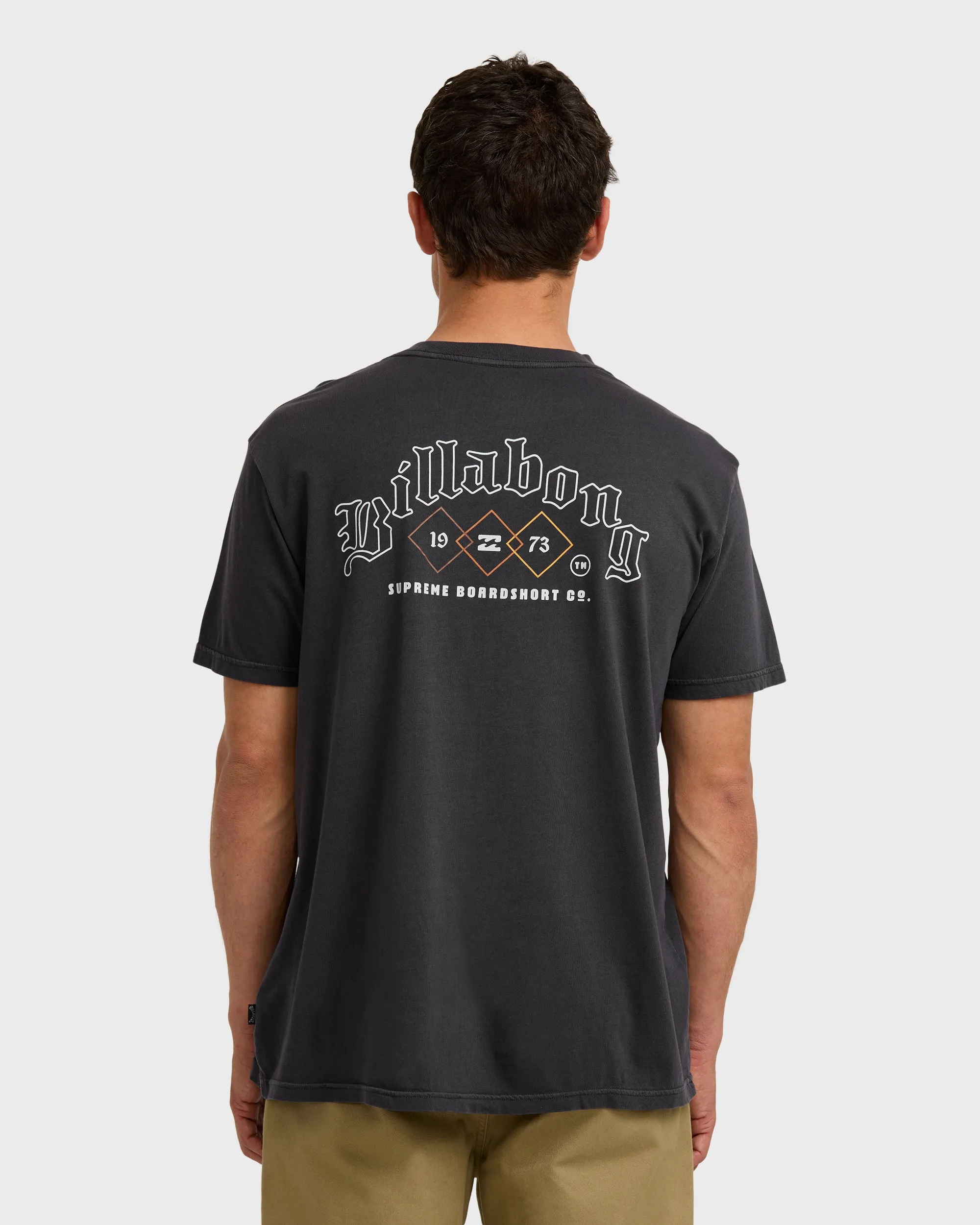 South Runner Premium Ww Short Sleeve T-Shirt - Washed Black sold by Billabong product image thumbnail 2