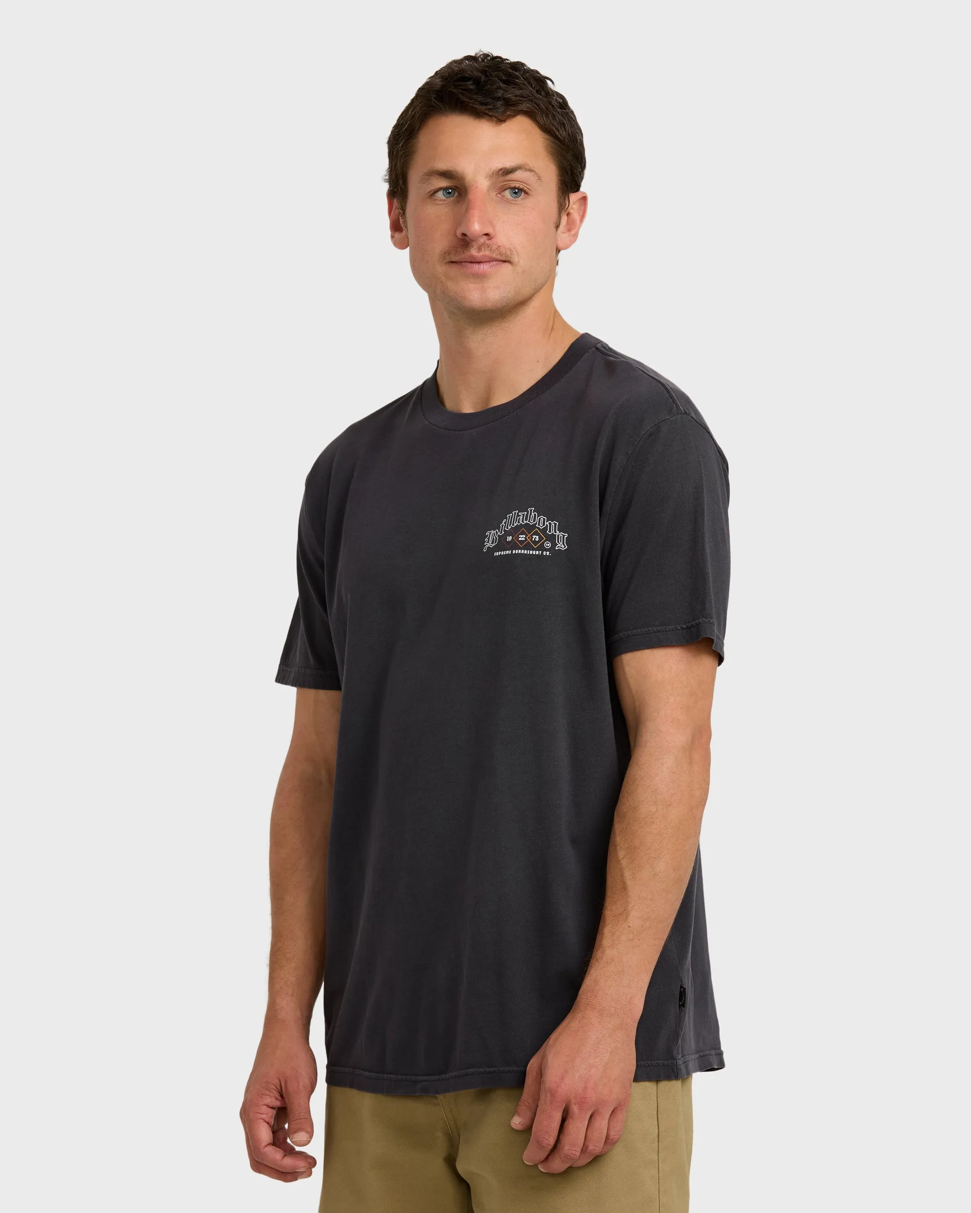 South Runner Premium Ww Short Sleeve T-Shirt - Washed Black sold by Billabong product image thumbnail 3