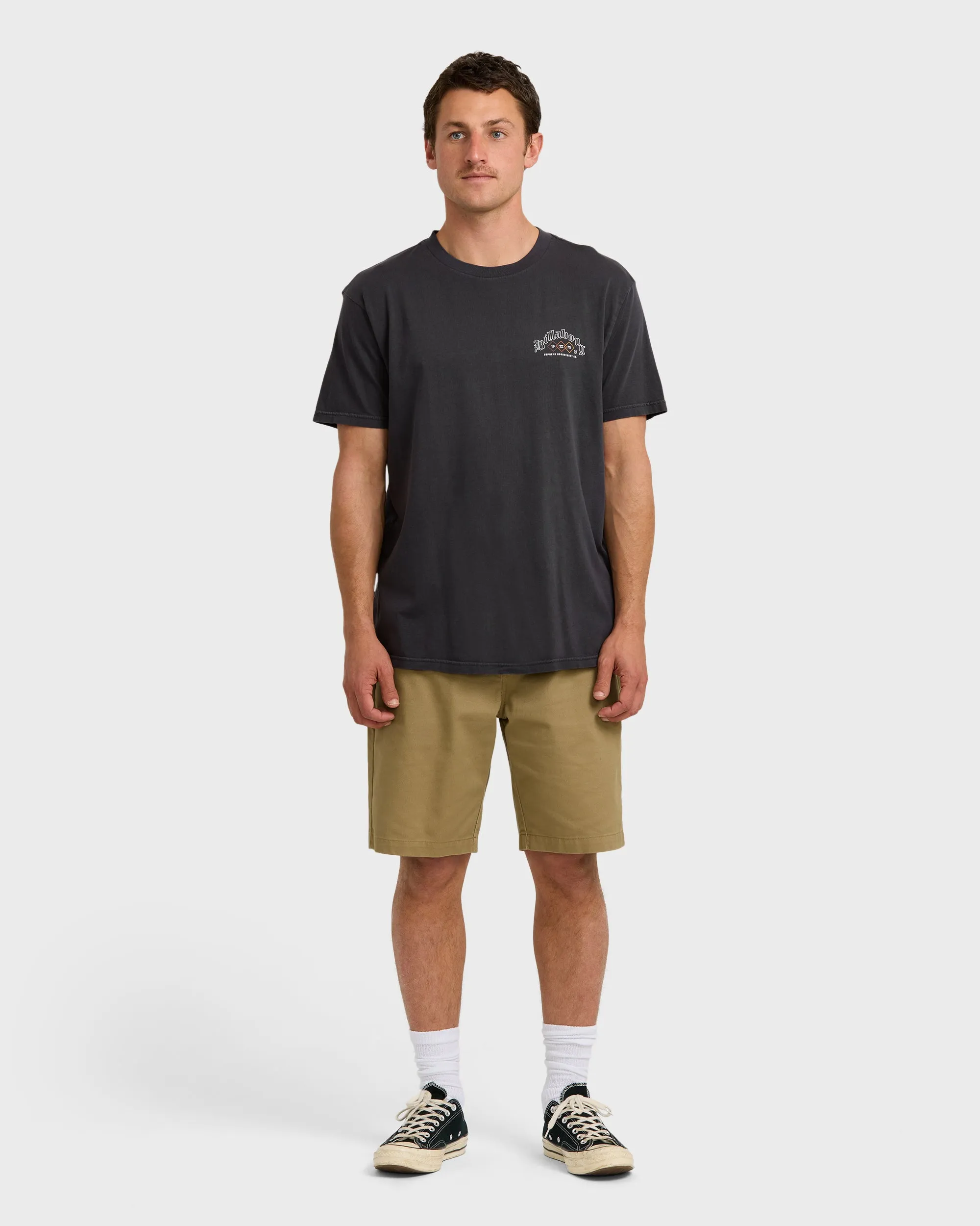 South Runner Premium Ww Short Sleeve T-Shirt - Washed Black sold by Billabong product image thumbnail 4