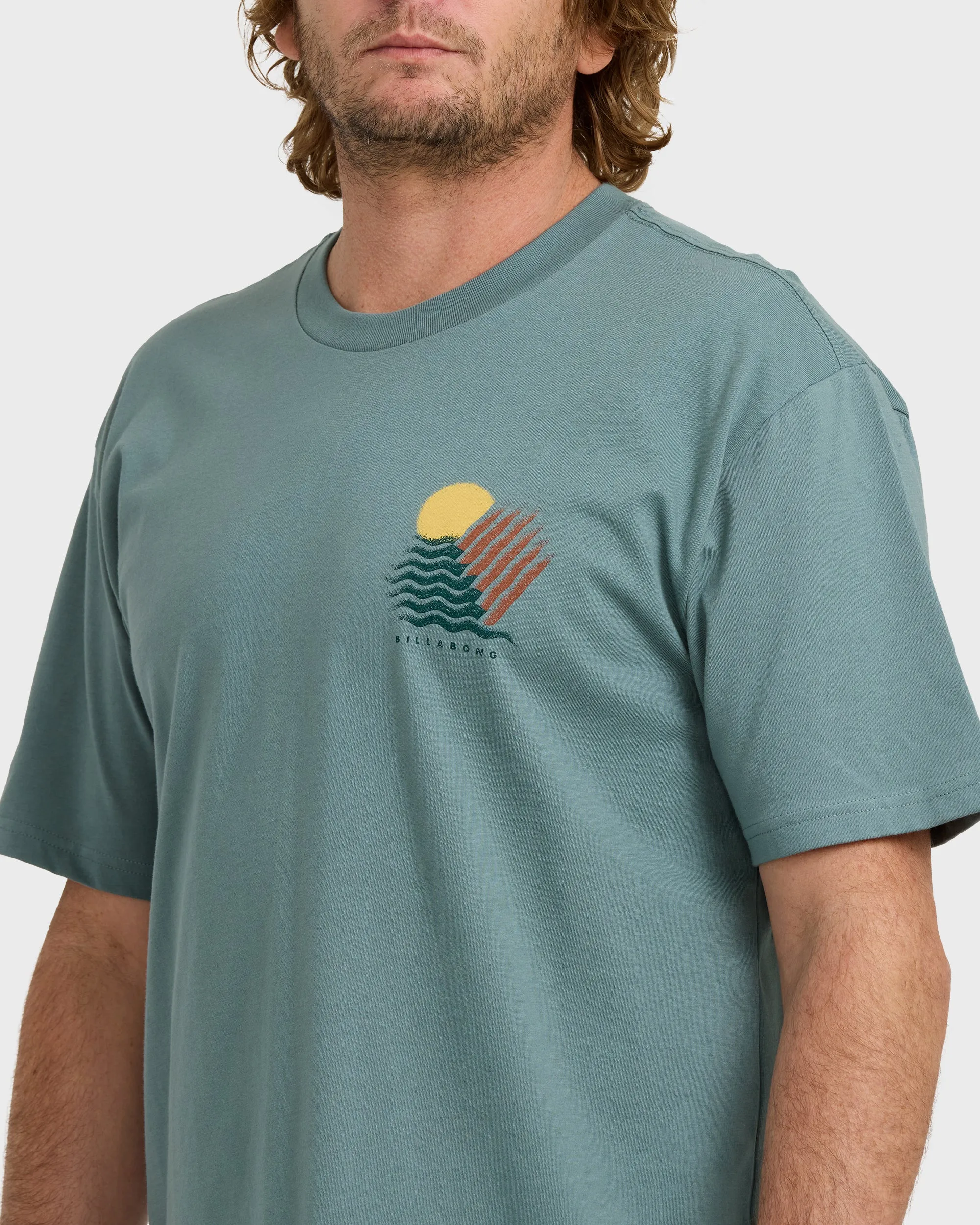 Canyons Regular Short Sleeve T-Shirt - Sea Blue sold by Billabong product image thumbnail 5