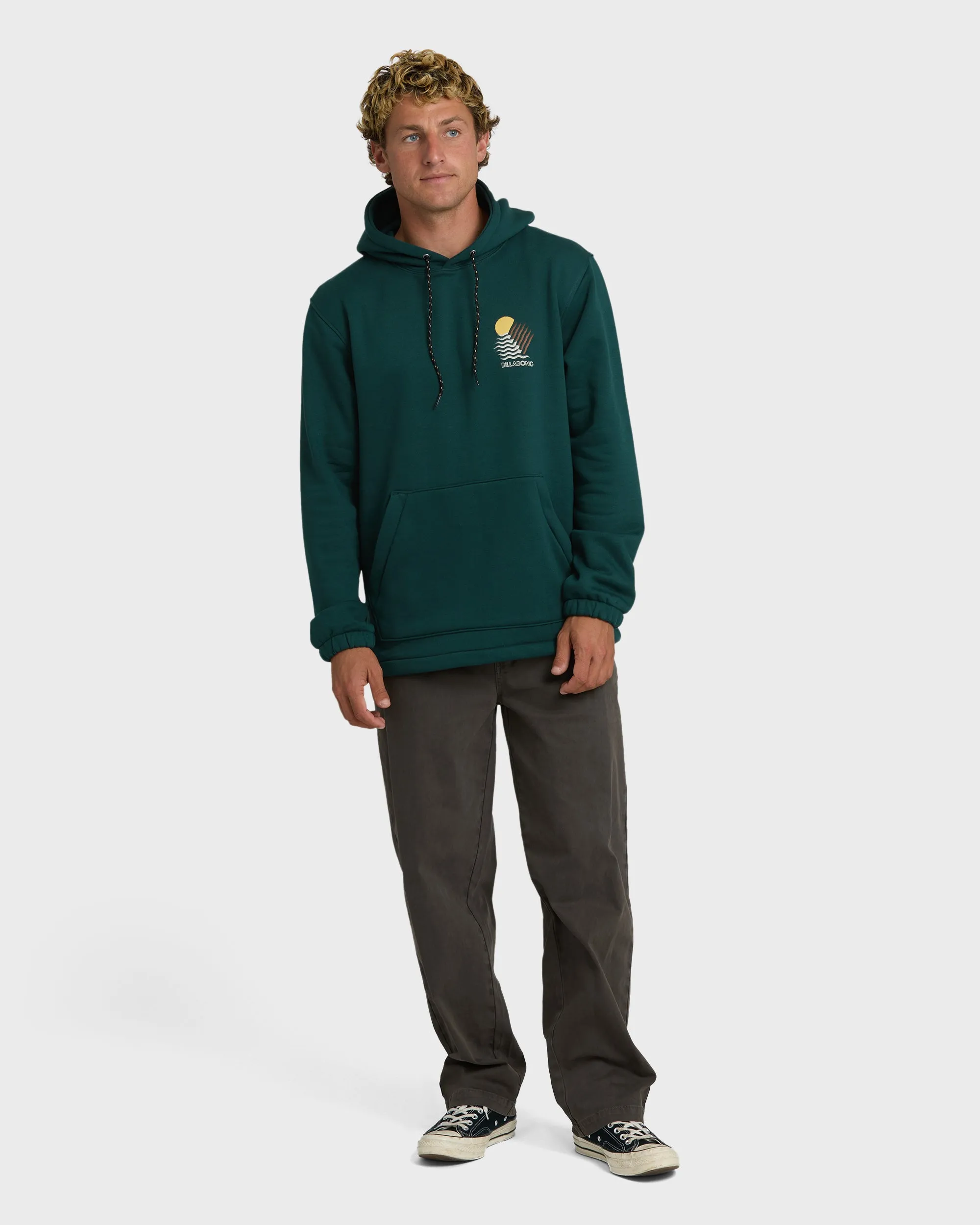 Canyons Sweatshirt - Moss sold by Billabong product image thumbnail 3