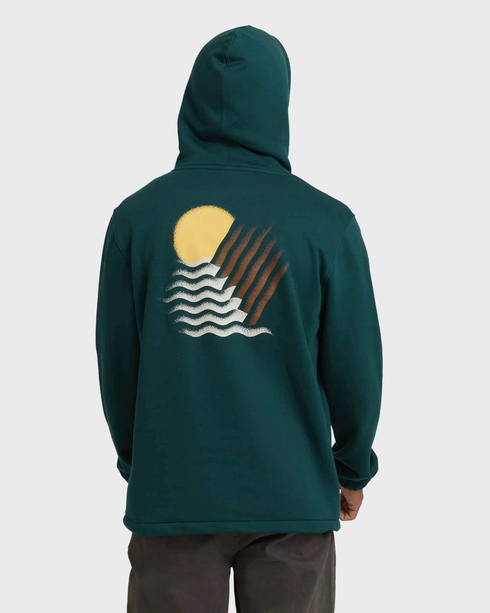 Canyons Sweatshirt - Moss sold by Billabong