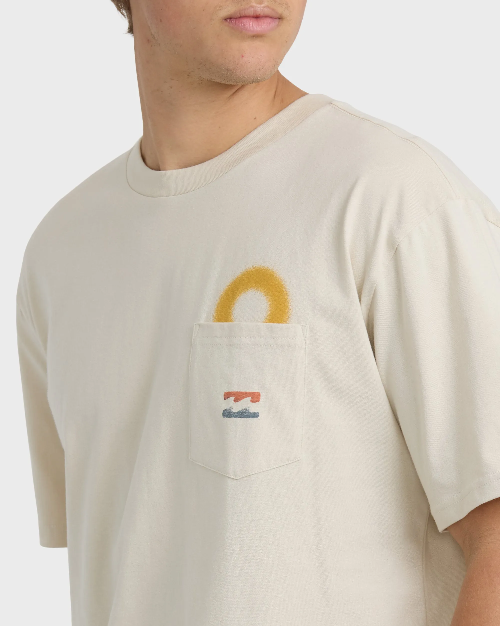 Eclipse Regular Short Sleeve T-Shirt - Chino sold by Billabong product image thumbnail 5