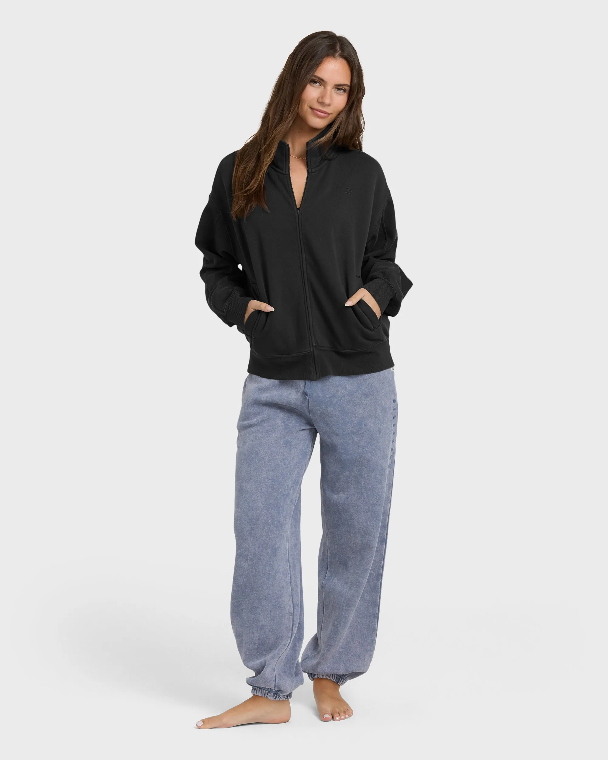 The Avery Zip Sweatshirt - Black Sands sold by Billabong product image thumbnail 3