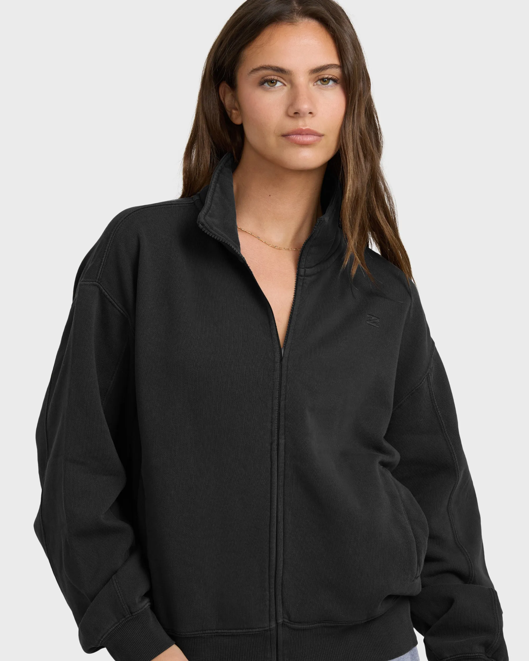 The Avery Zip Sweatshirt - Black Sands sold by Billabong product image thumbnail 2