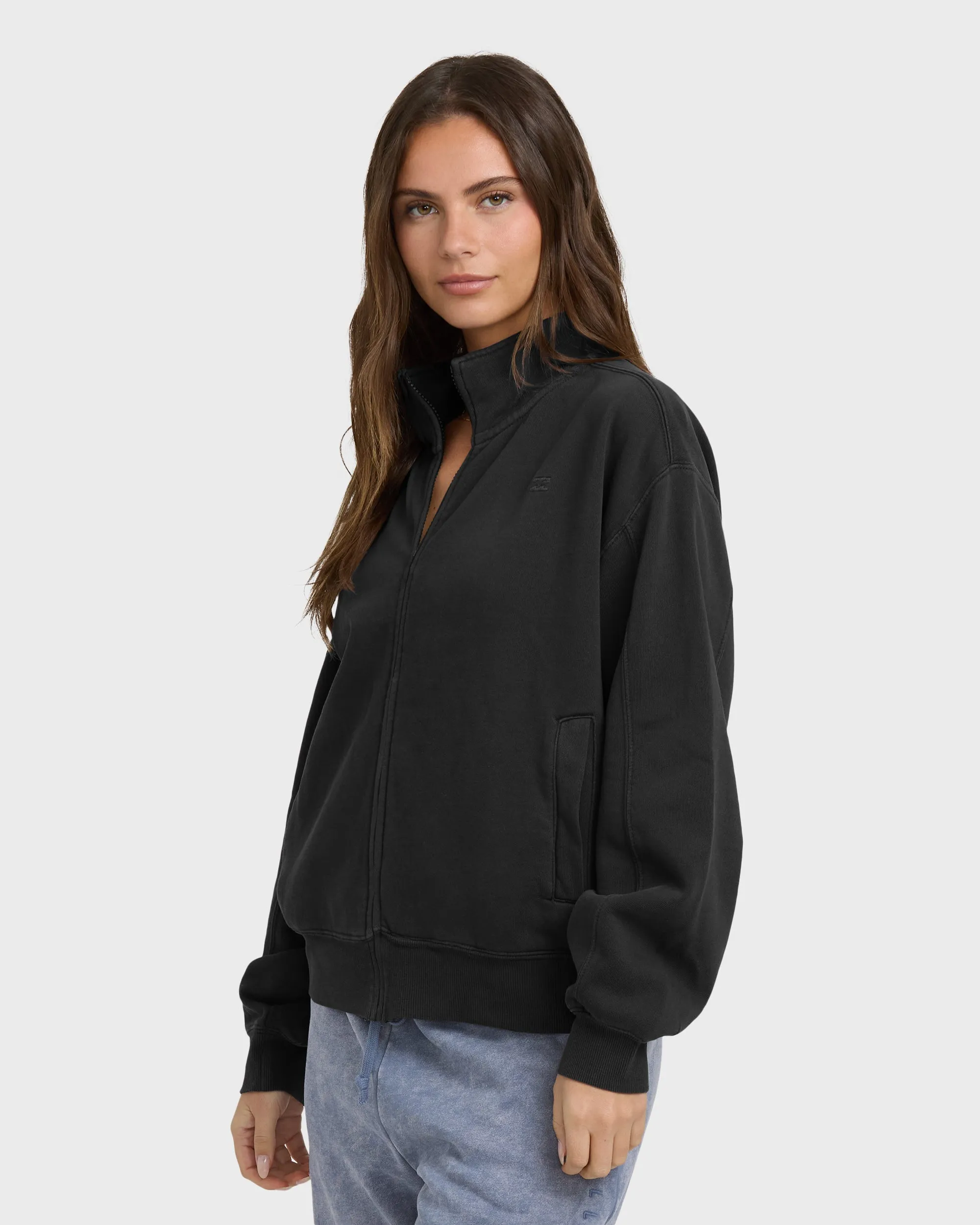 The Avery Zip Sweatshirt - Black Sands sold by Billabong product image thumbnail 4
