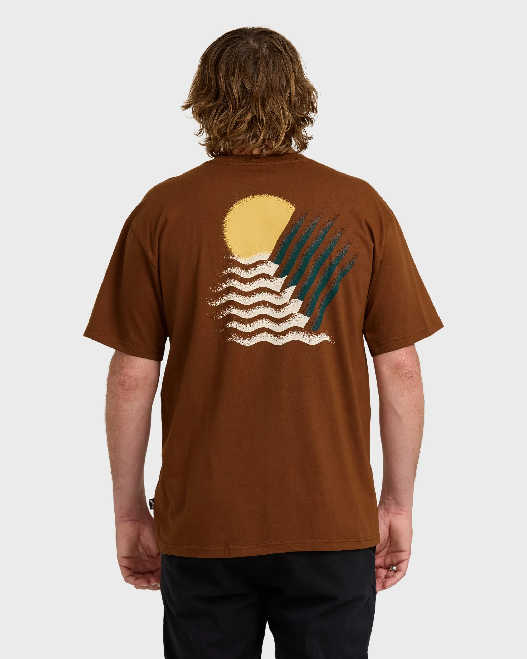 Canyons Regular Short Sleeve T-Shirt - Rust sold by Billabong product image thumbnail 2