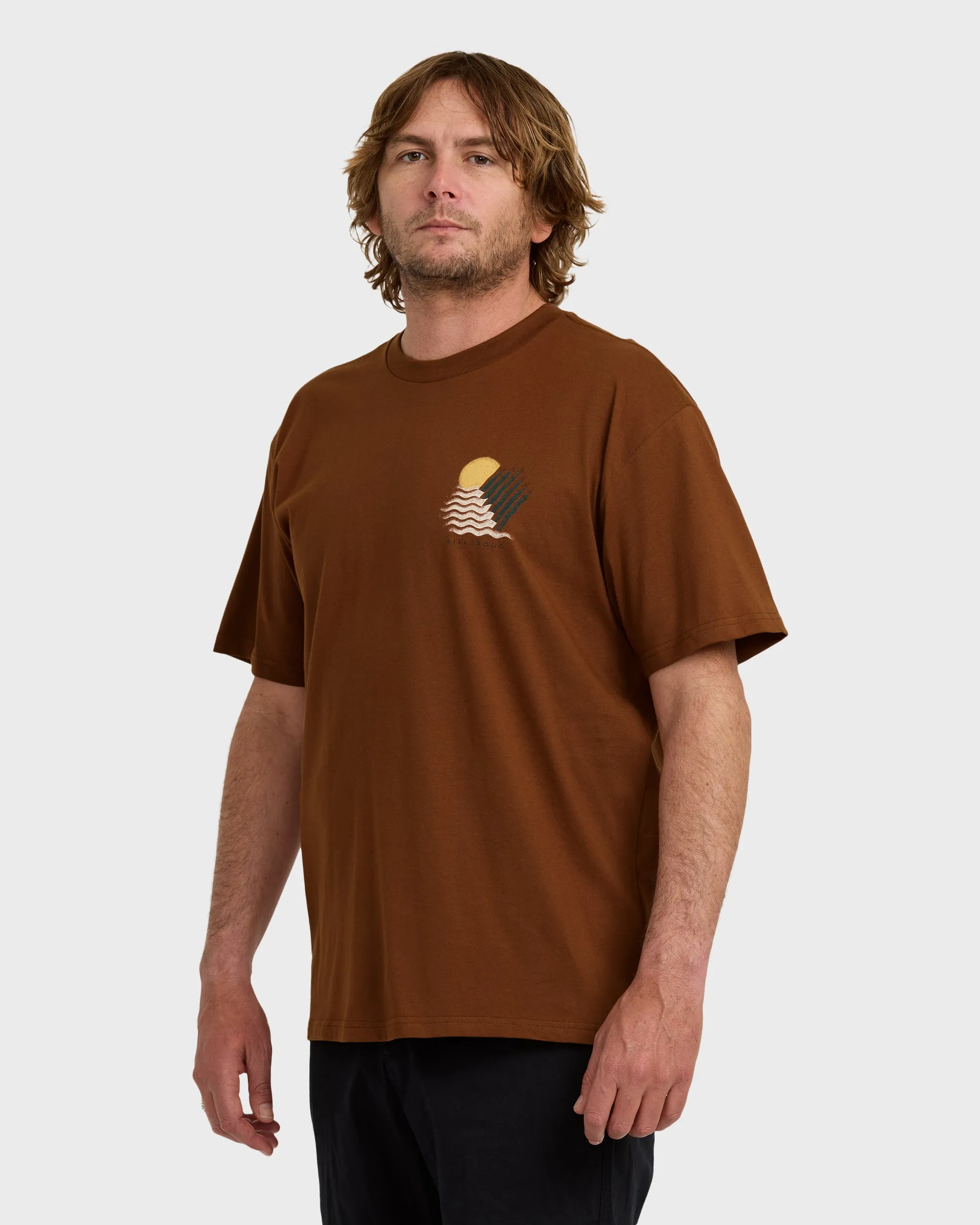 Canyons Regular Short Sleeve T-Shirt - Rust sold by Billabong product image thumbnail 3