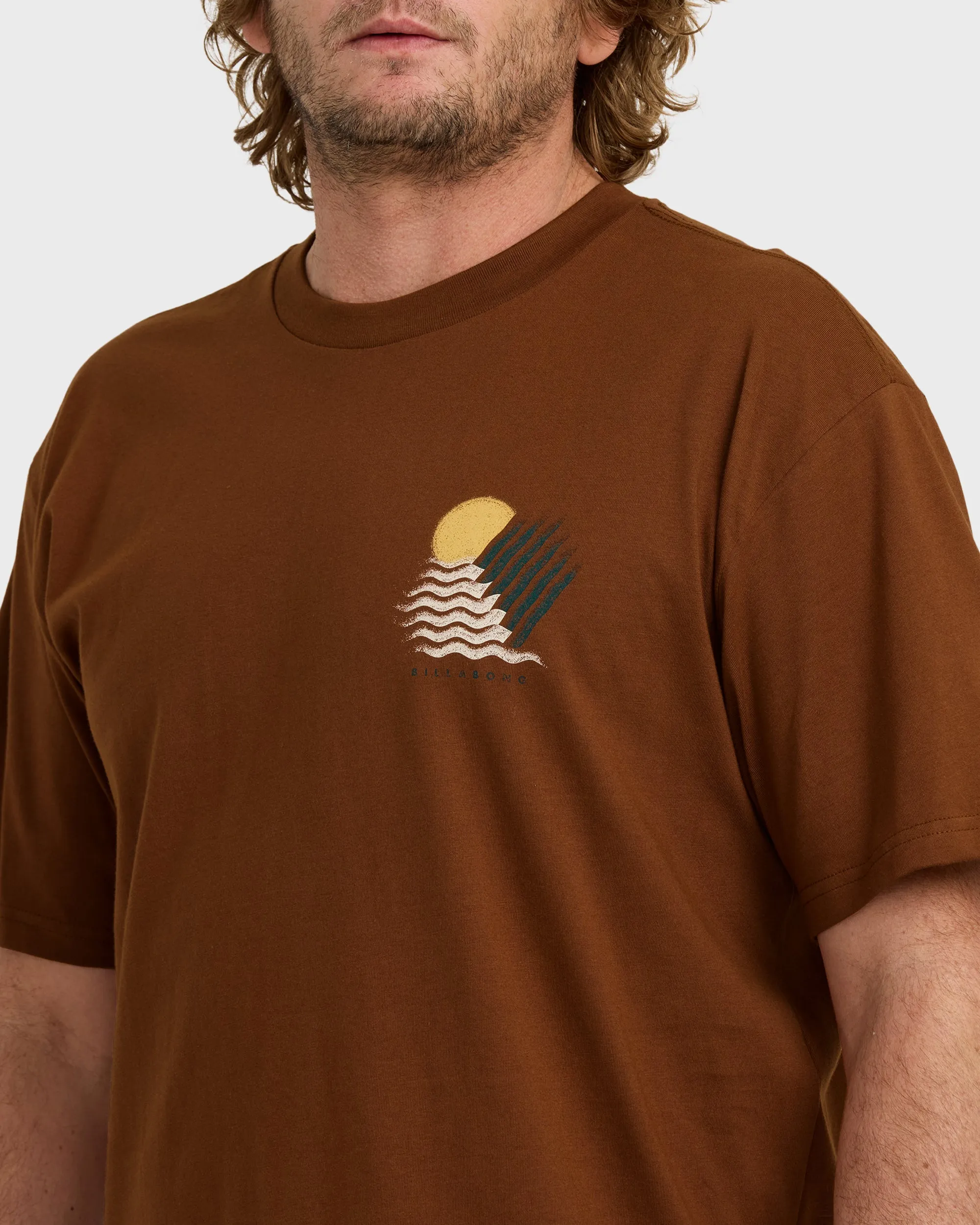 Canyons Regular Short Sleeve T-Shirt - Rust sold by Billabong product image thumbnail 5
