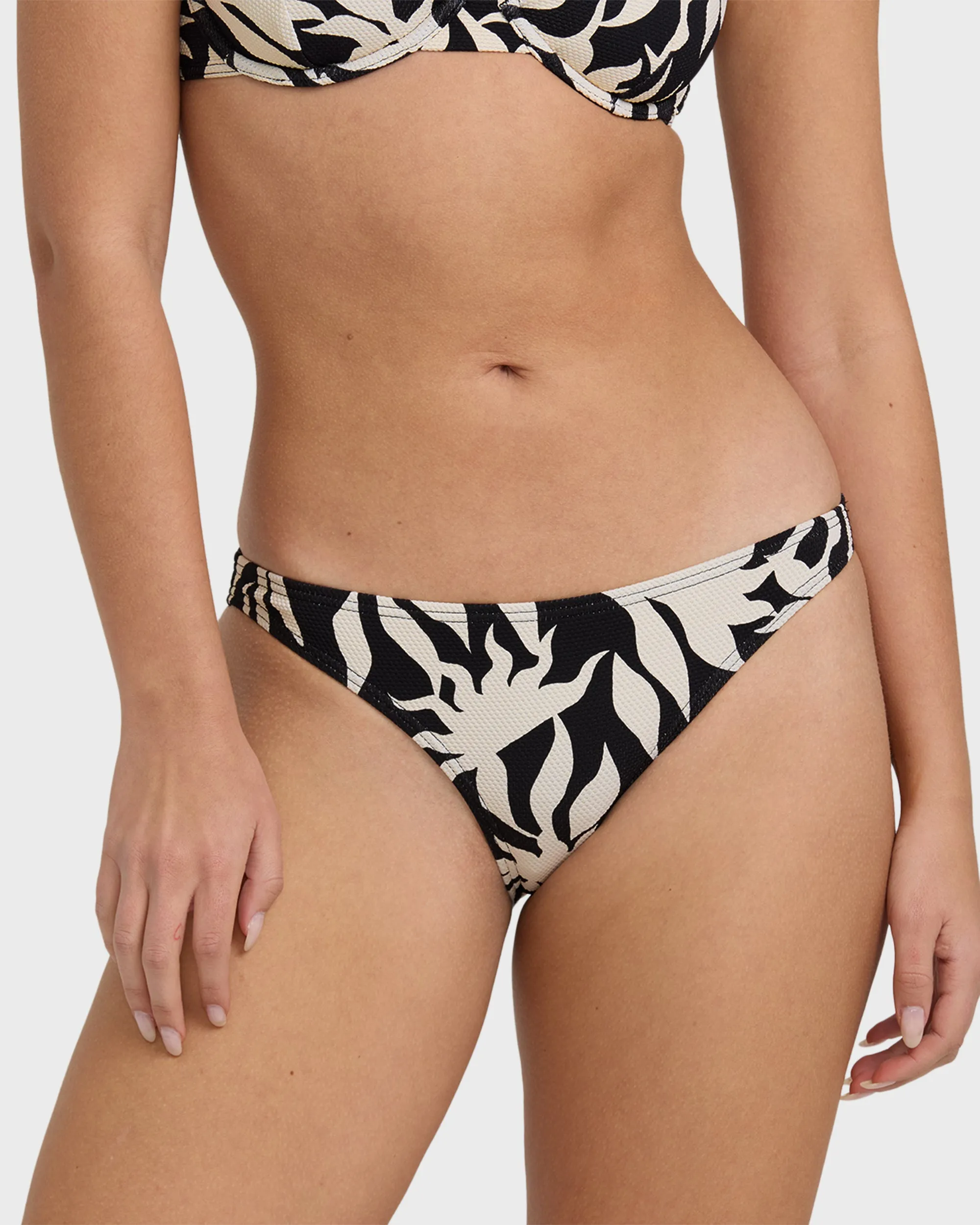 By My Side Tropic Bikini Bottom - Black White sold by Billabong product image thumbnail 2