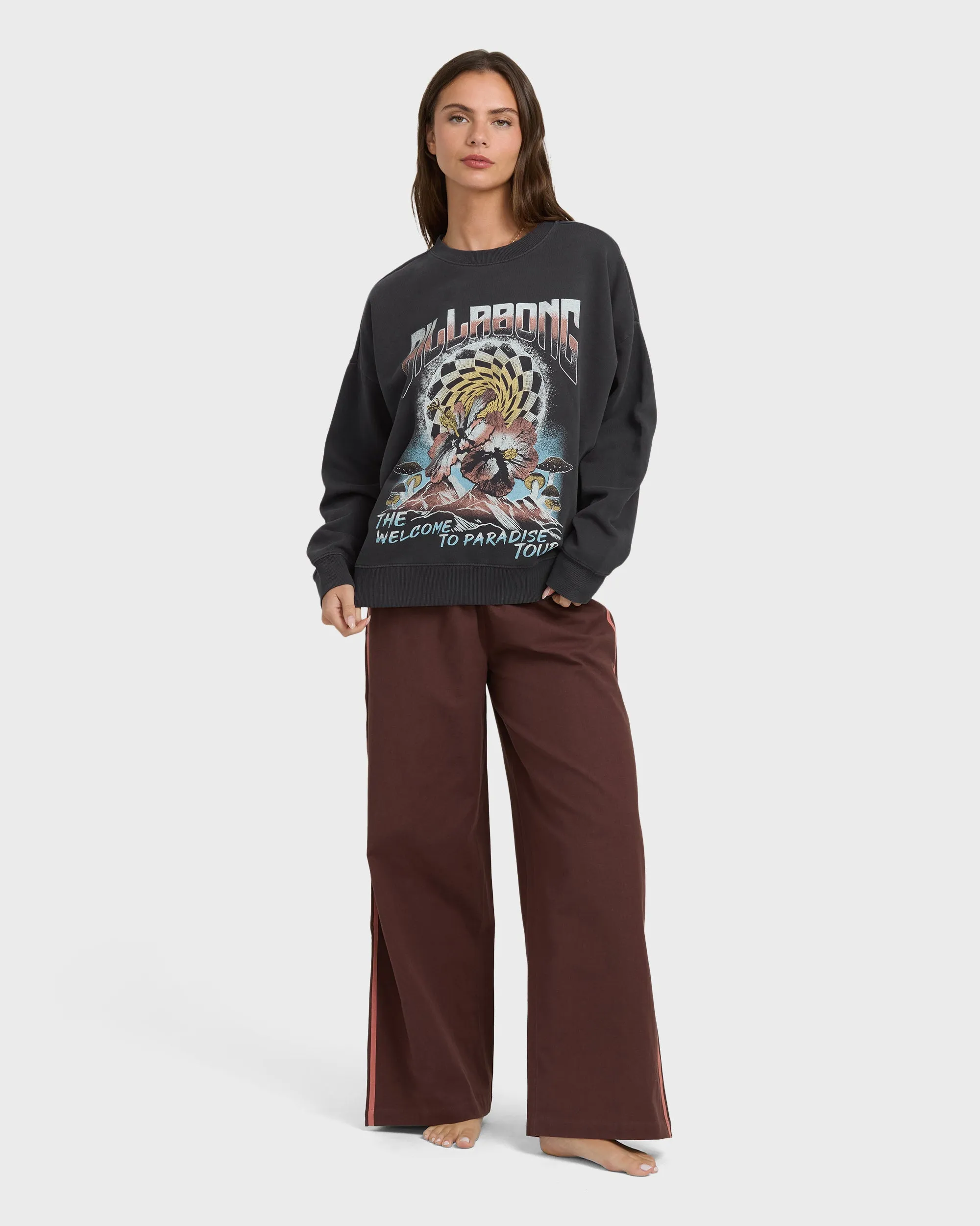 Echo Crewneck Sweatshirt - Black sold by Billabong product image thumbnail 3