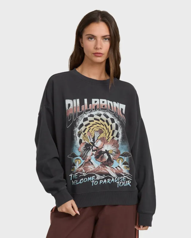 Echo Crewneck Sweatshirt - Black sold by Billabong