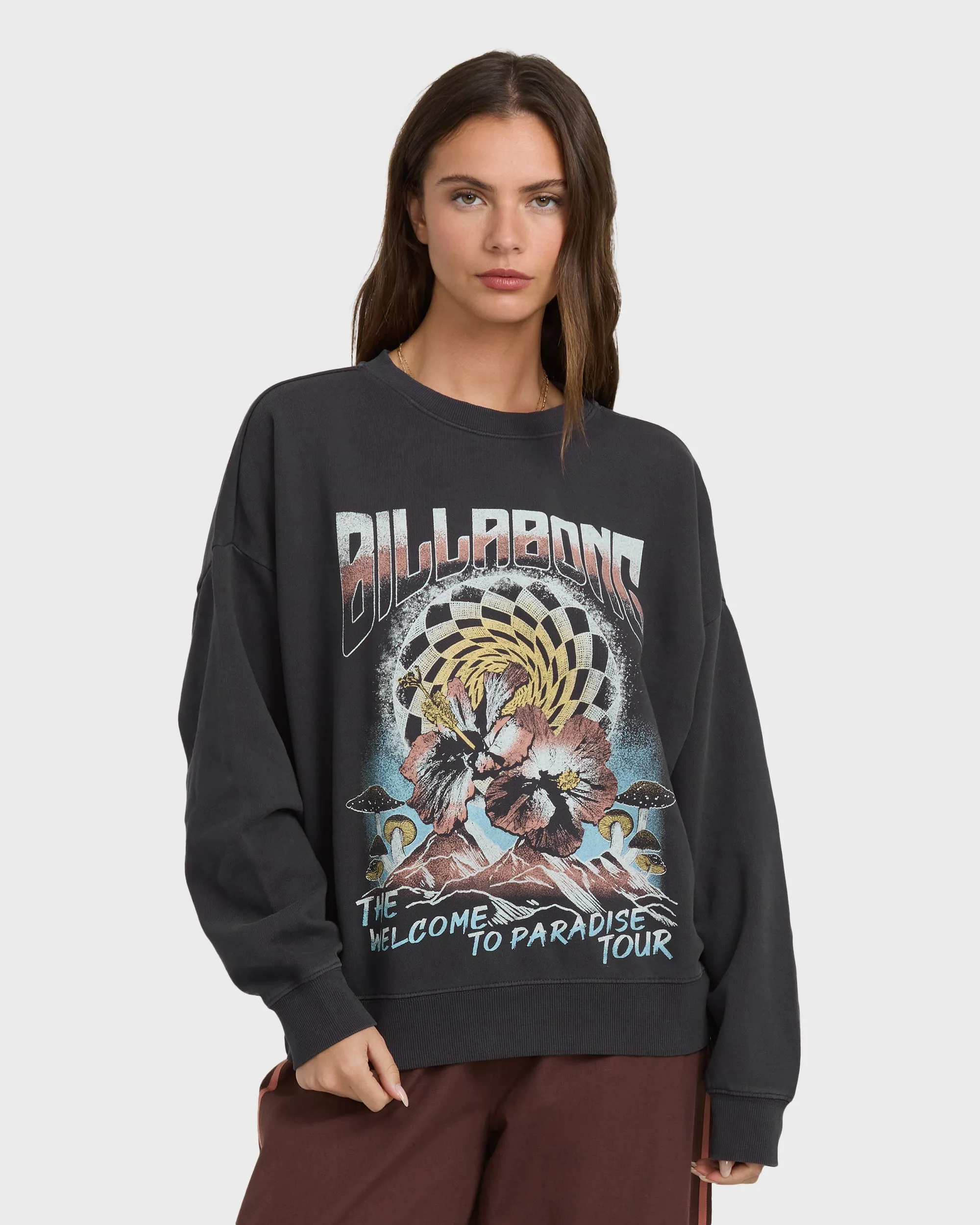Echo Crewneck Sweatshirt - Black sold by Billabong