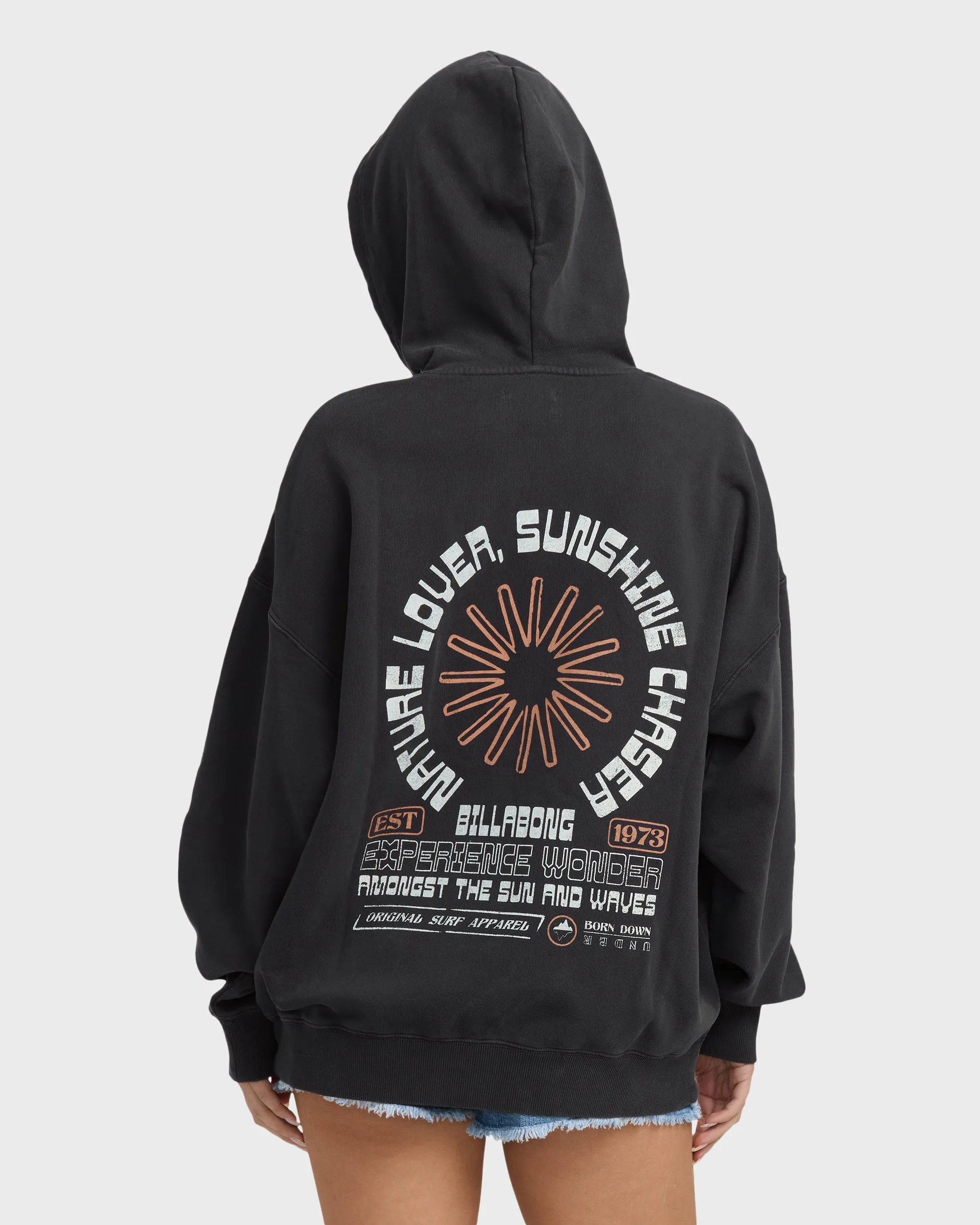 Sun & Waves Hoodie - Black Sands sold by Billabong product image thumbnail 2