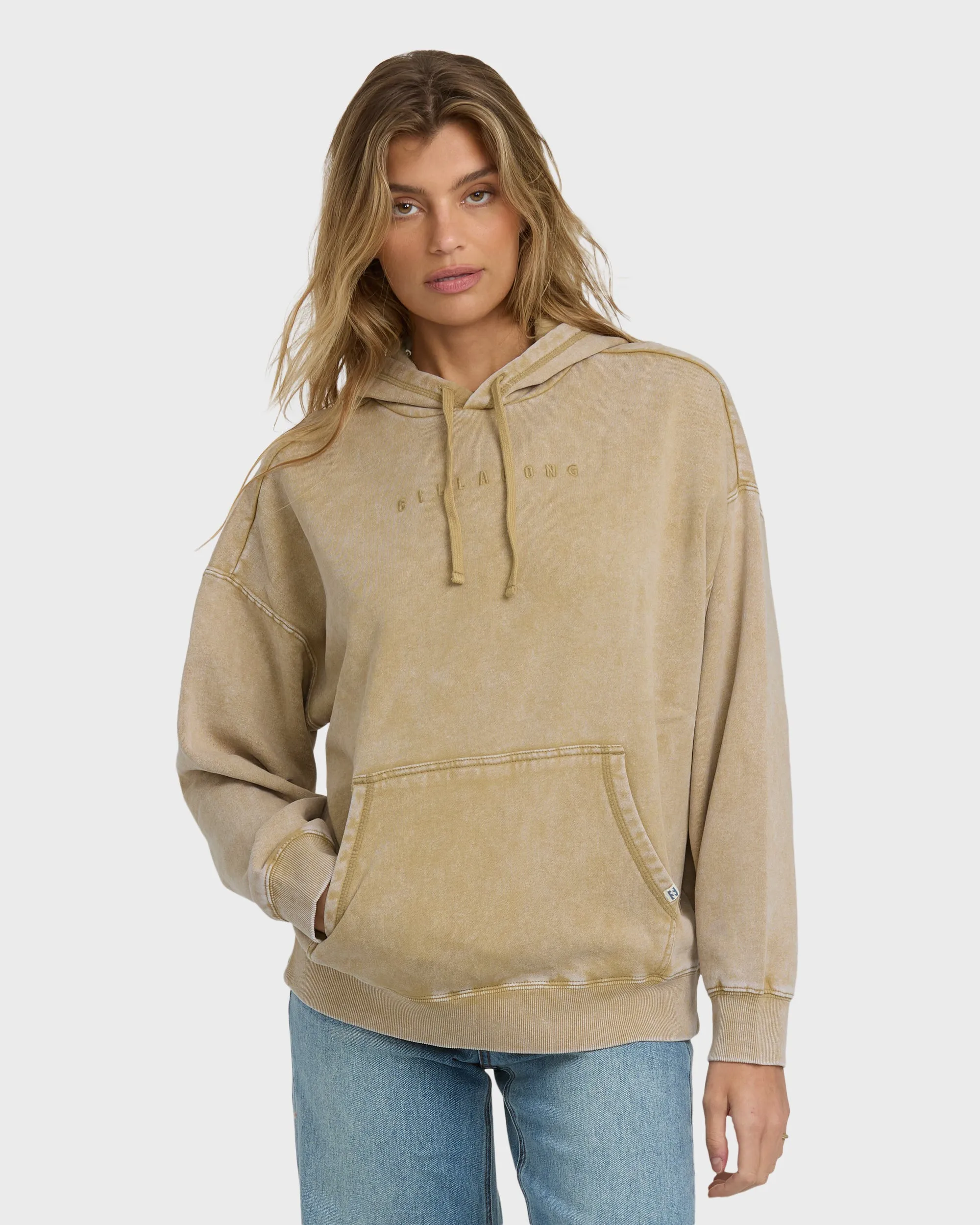 Saltwashed Hoodie - Green Ash sold by Billabong