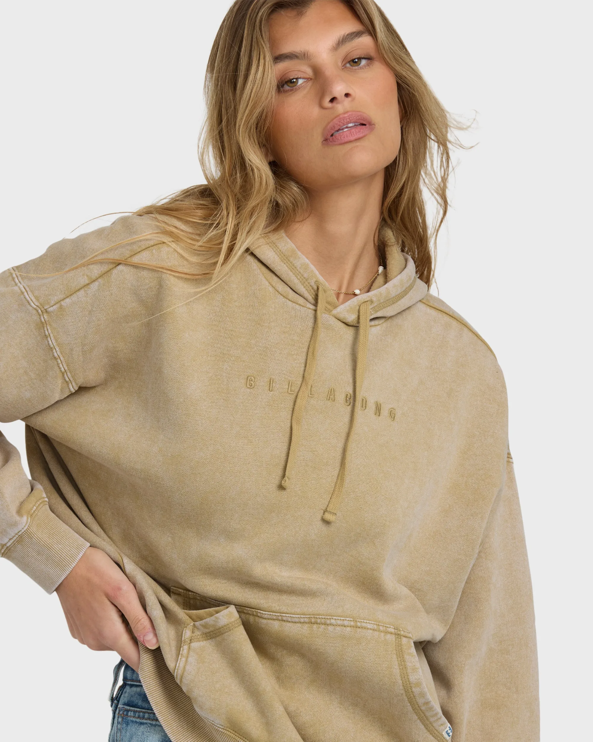 Saltwashed Hoodie - Green Ash sold by Billabong product image thumbnail 2