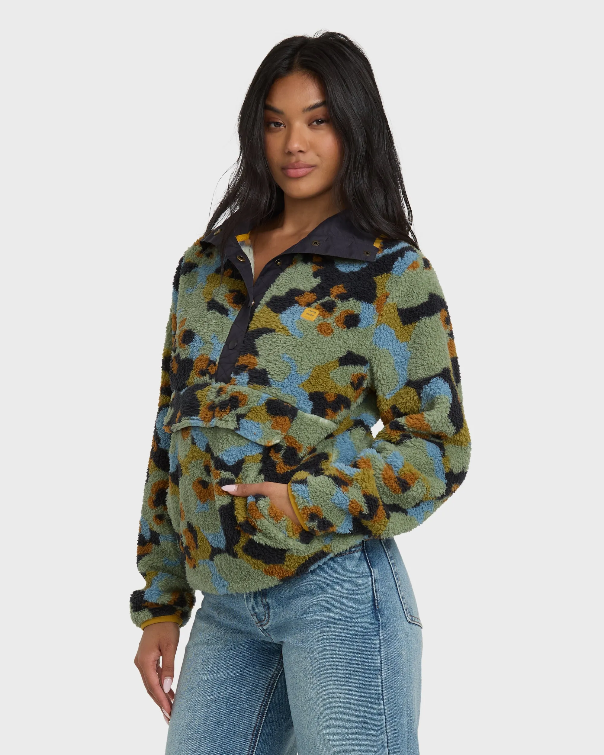 Switchback Pullover Sweatshirt - Dusty Green sold by Billabong product image thumbnail 4