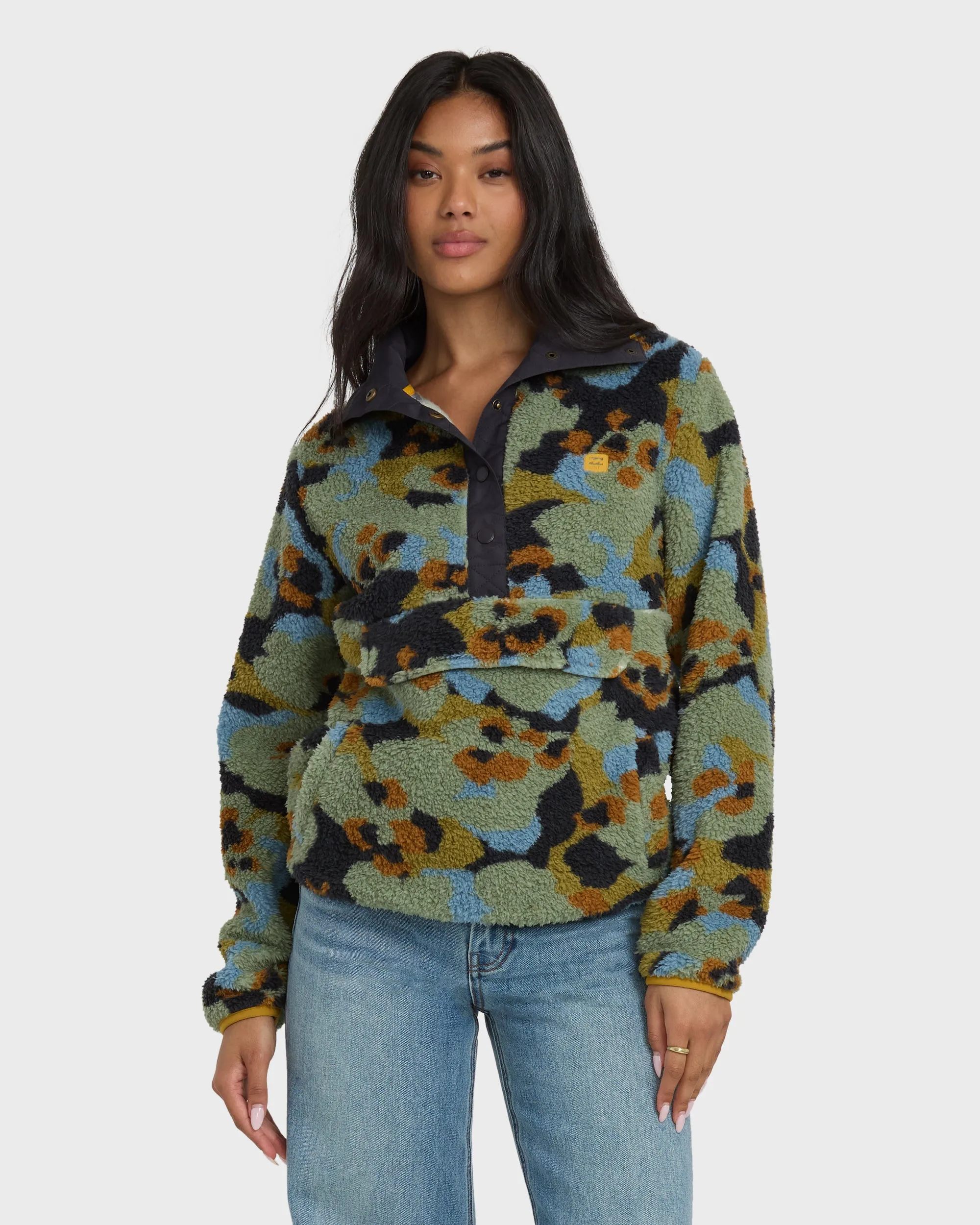 Switchback Pullover Sweatshirt - Dusty Green sold by Billabong