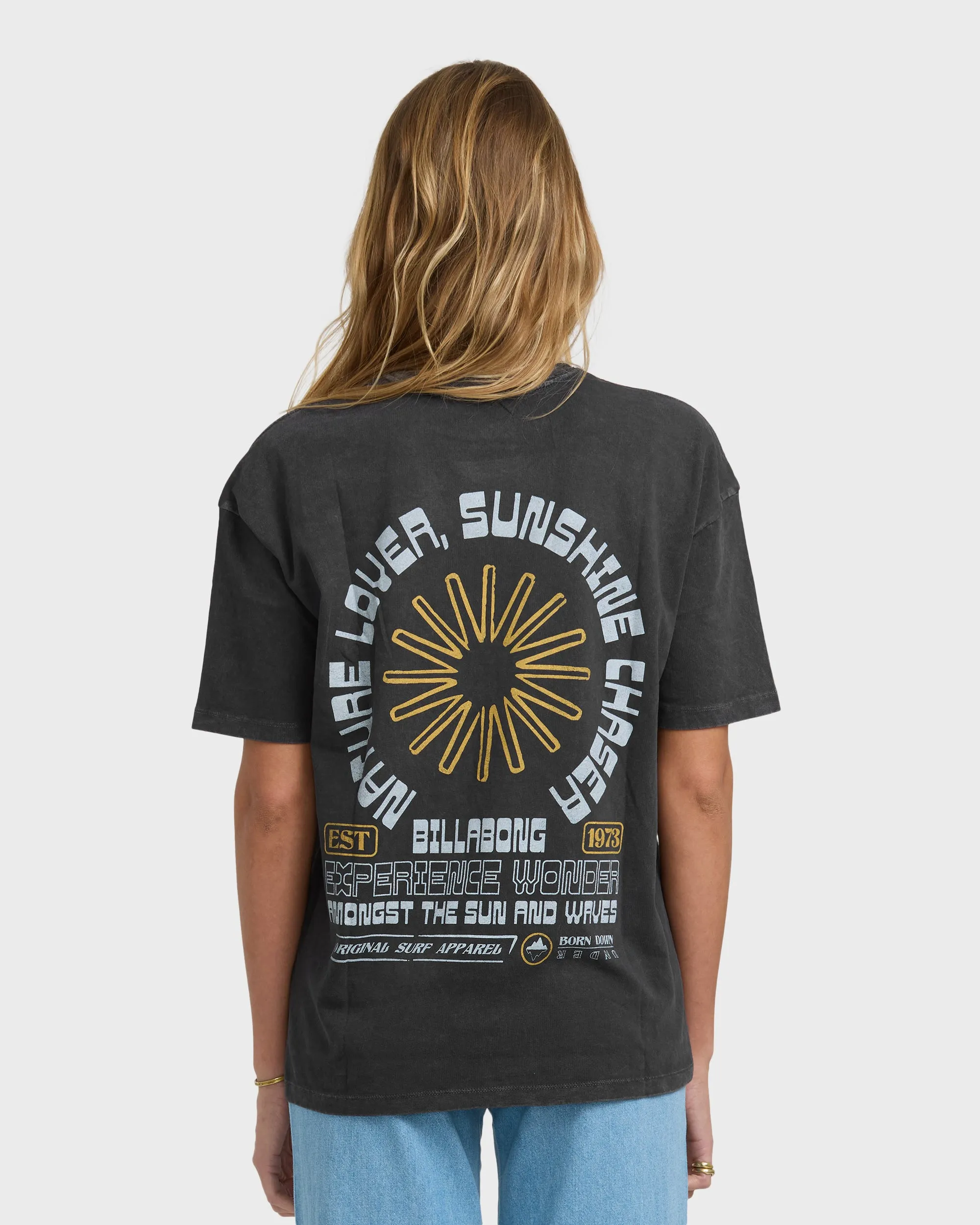 Sunshine Chaser Short Sleeve T-Shirt - Off Black sold by Billabong product image thumbnail 2