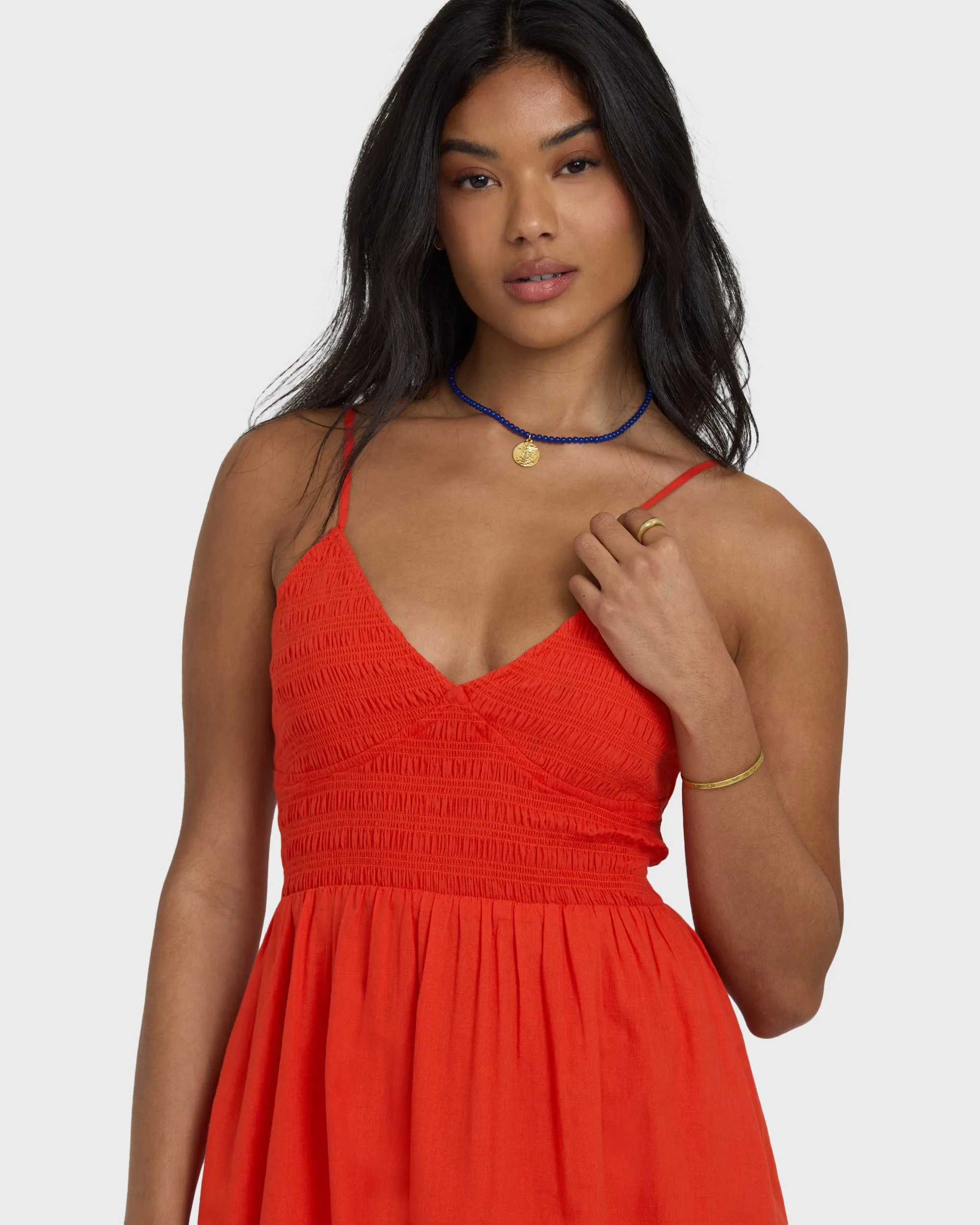 Such A Trip Midi Dress - Red Aloha sold by Billabong product image thumbnail 4