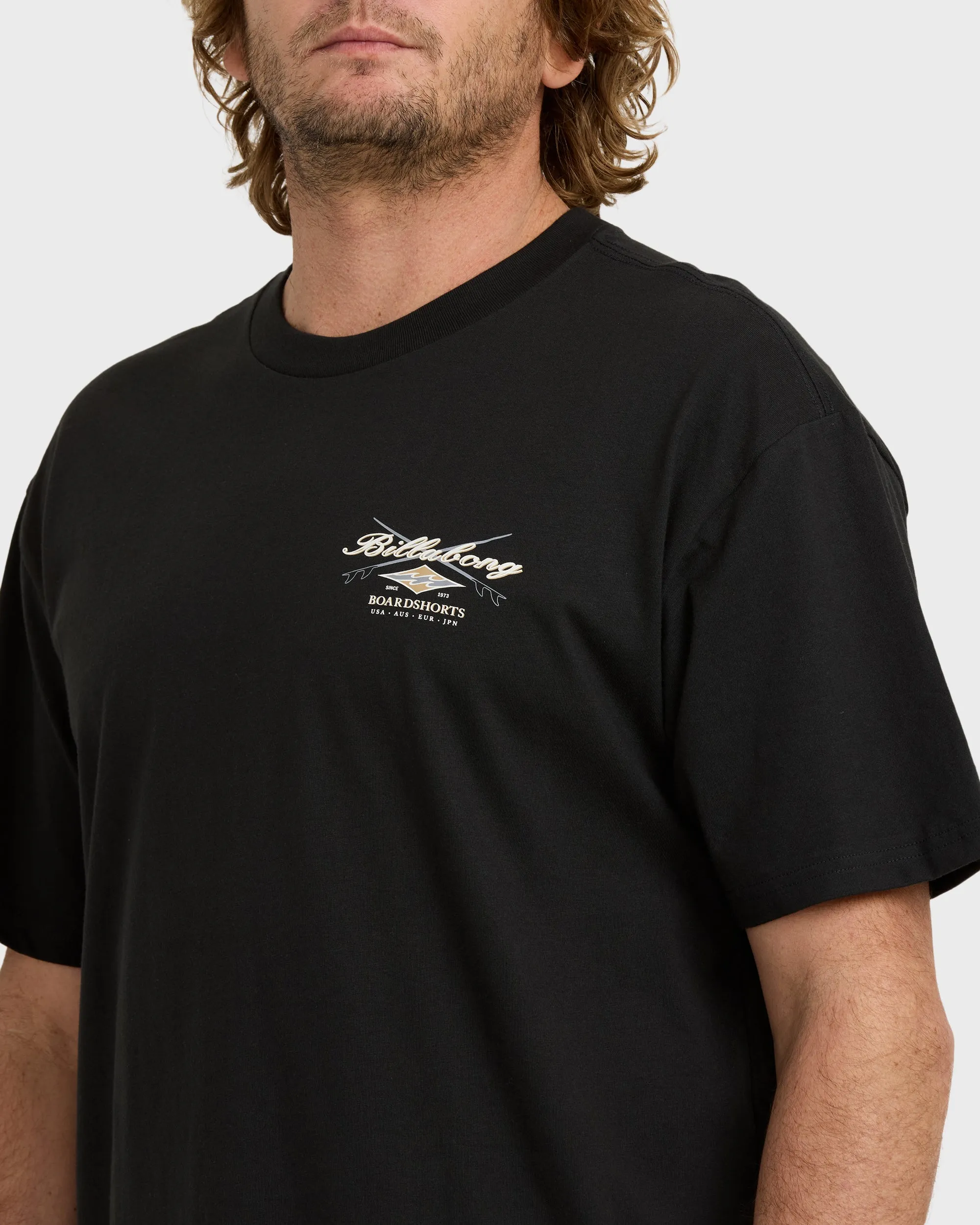 Croshort Sleeve Short Sleeve T-Shirtboards Regular Short Sleeve T-Shirt - Washed Black sold by Billabong product image thumbnail 5