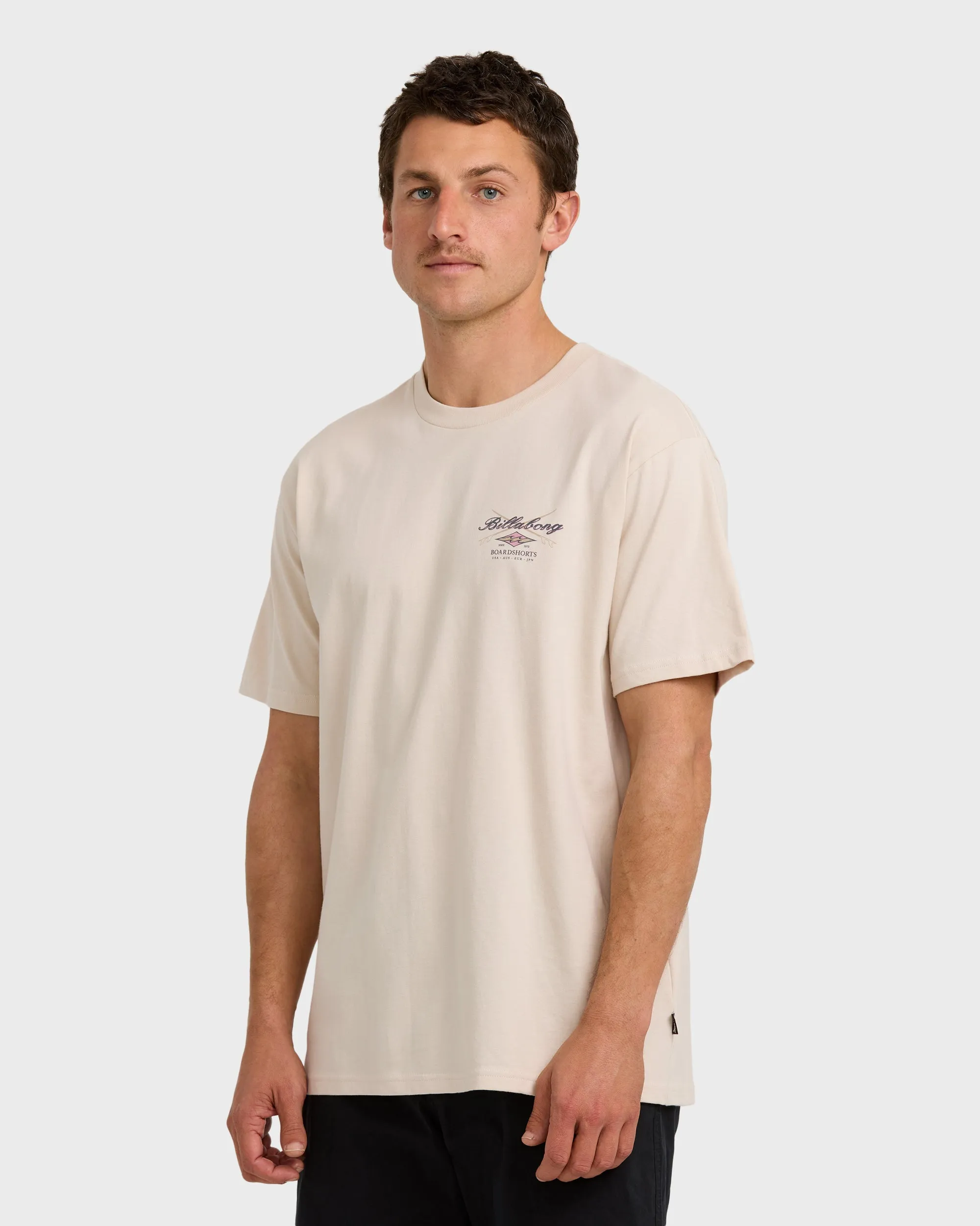 Crossboards Short Sleeve T-Shirt - Chino sold by Billabong product image thumbnail 3