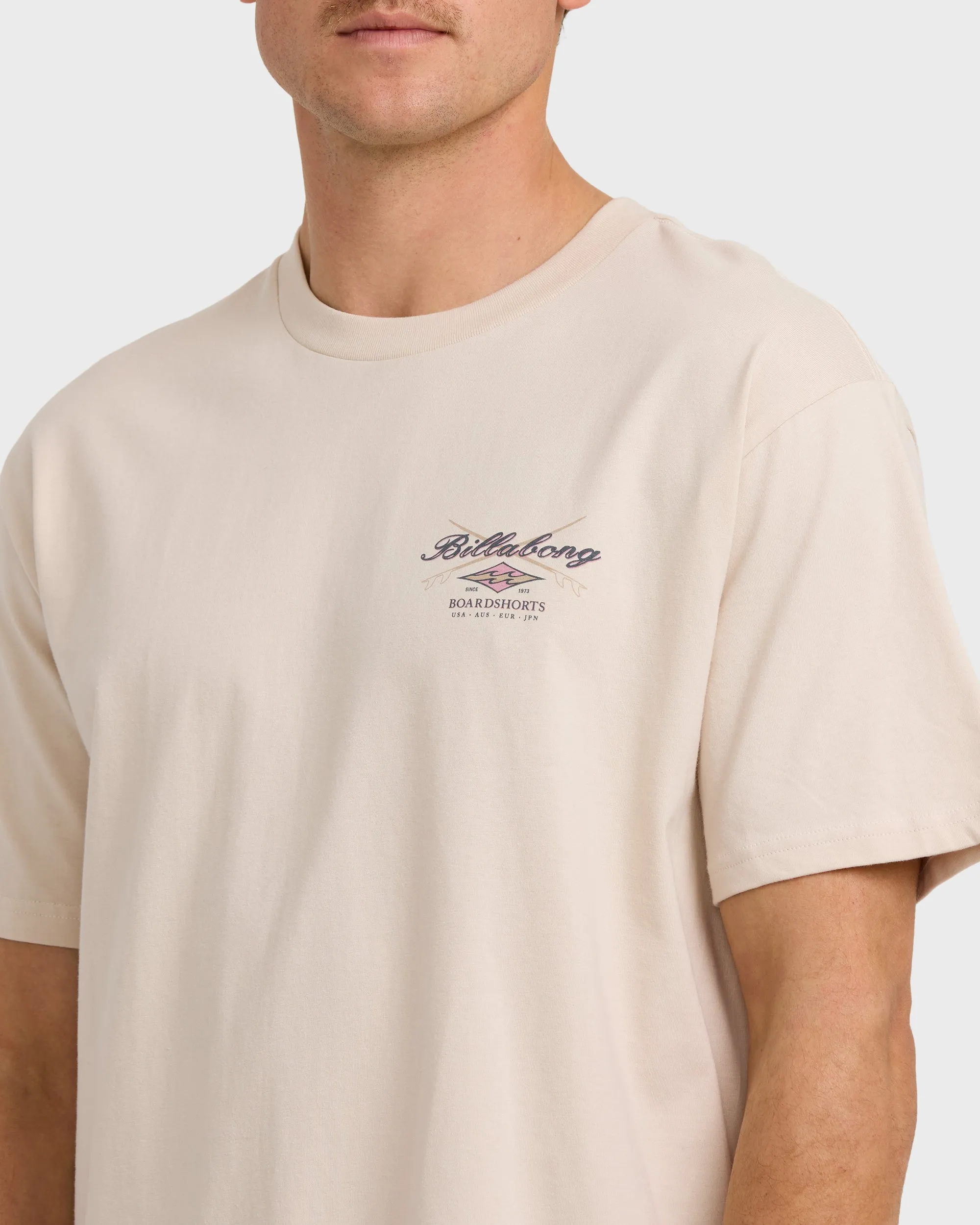 Crossboards Short Sleeve T-Shirt - Chino sold by Billabong product image thumbnail 5